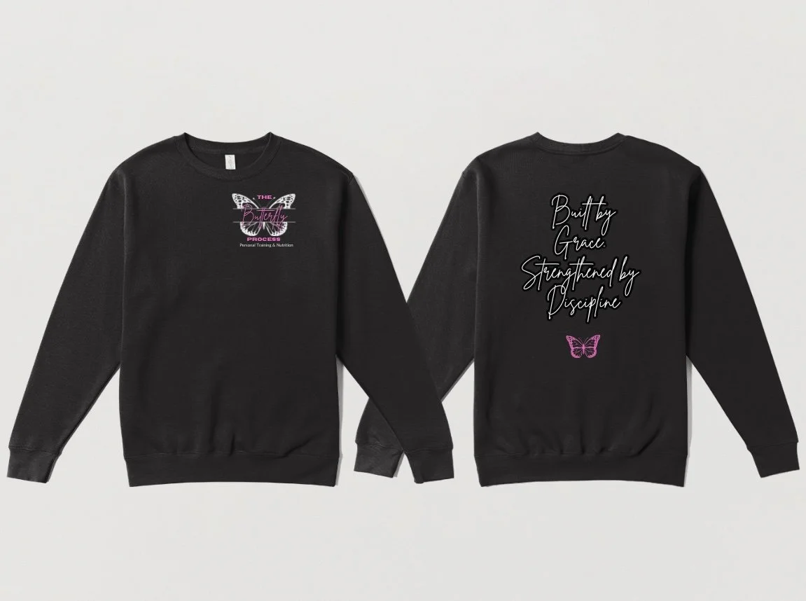 The Butterfly Process Grace & Discipline Crewneck