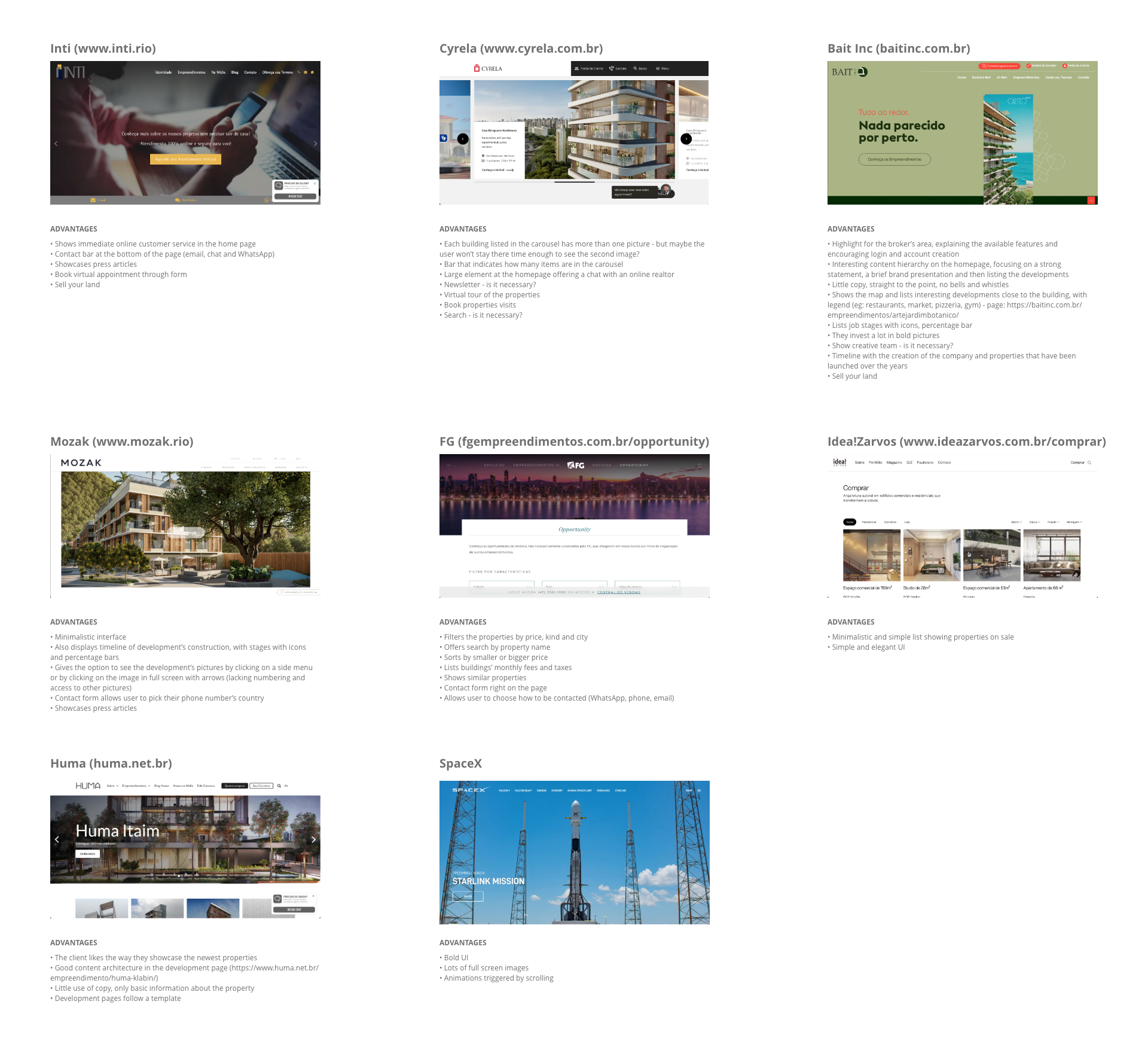 Brix FII Competitive analysis