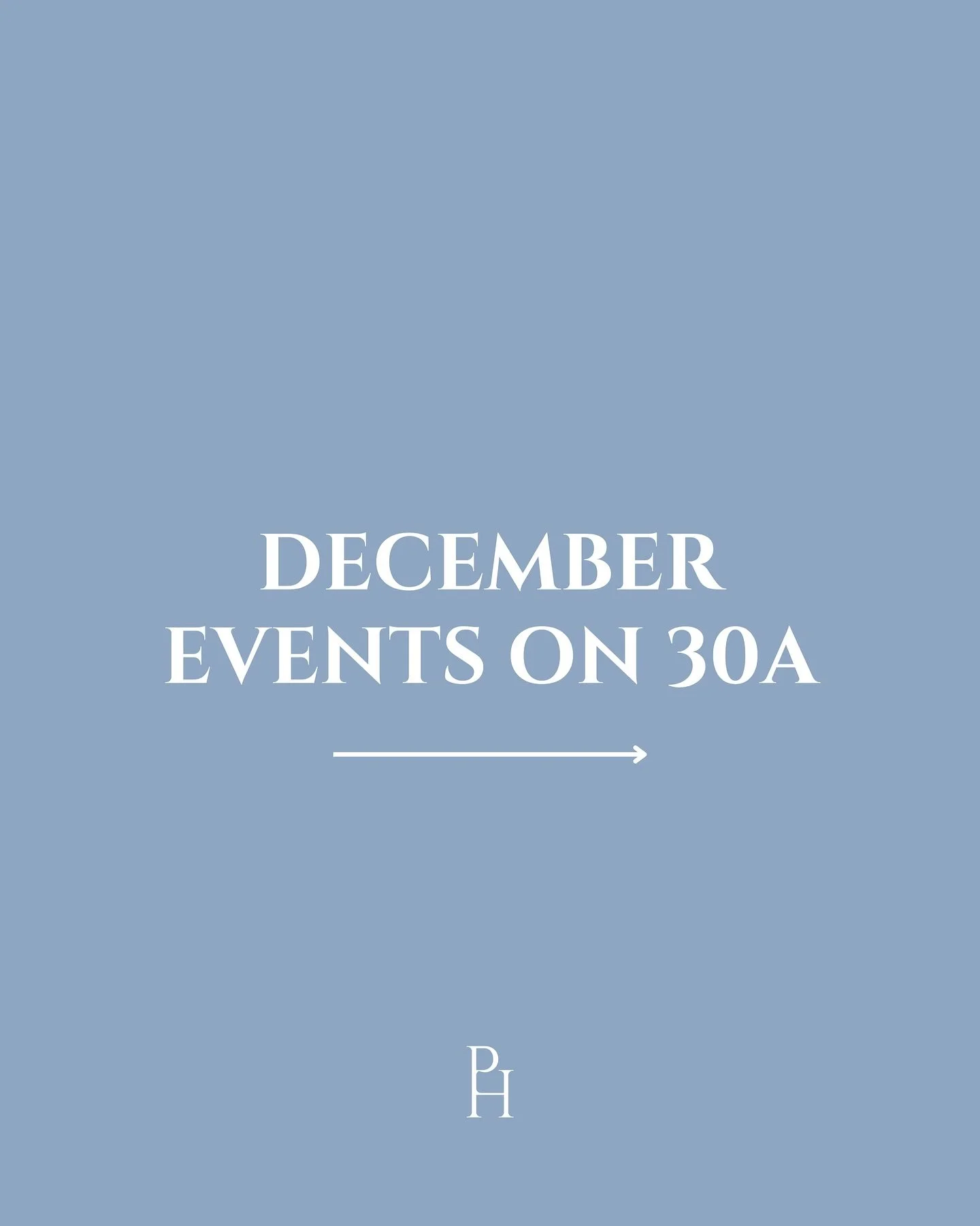 Get in the Holiday spirit with these fun events happening on 30A this month! 🎄

.
.
#30a #30avacation #30avacationrentals #30agetaway #rosemarybeach #santarosabeachflorida #santarosabeach #seasidefl #alysbeach #beachvacation #usatravel #traveldestin