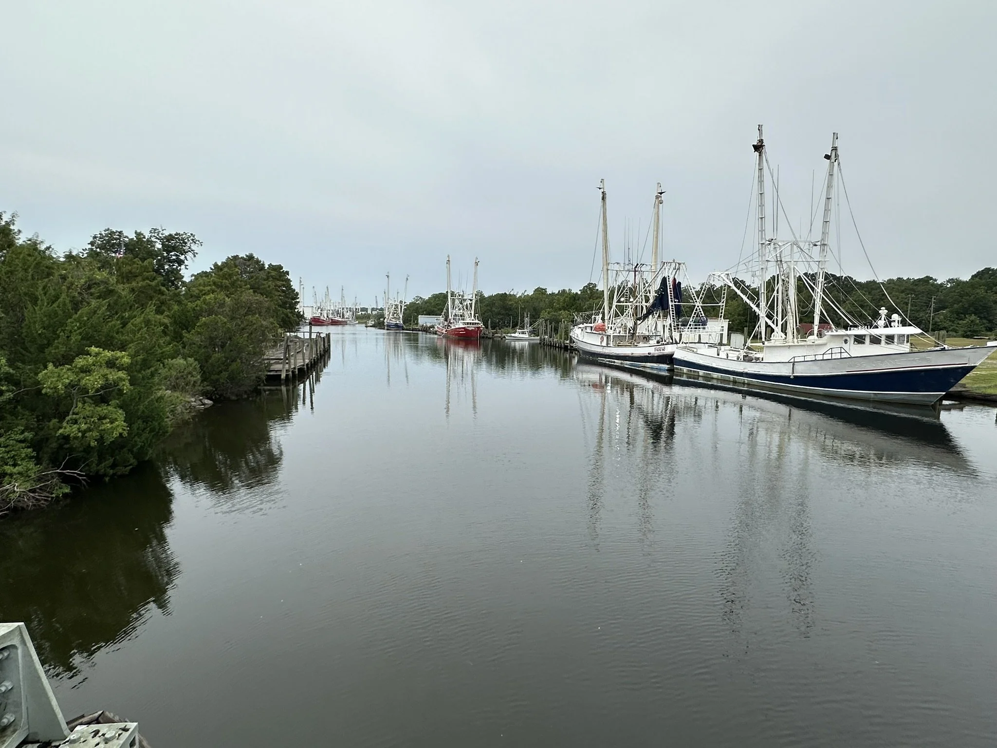 From the drawbridge in town