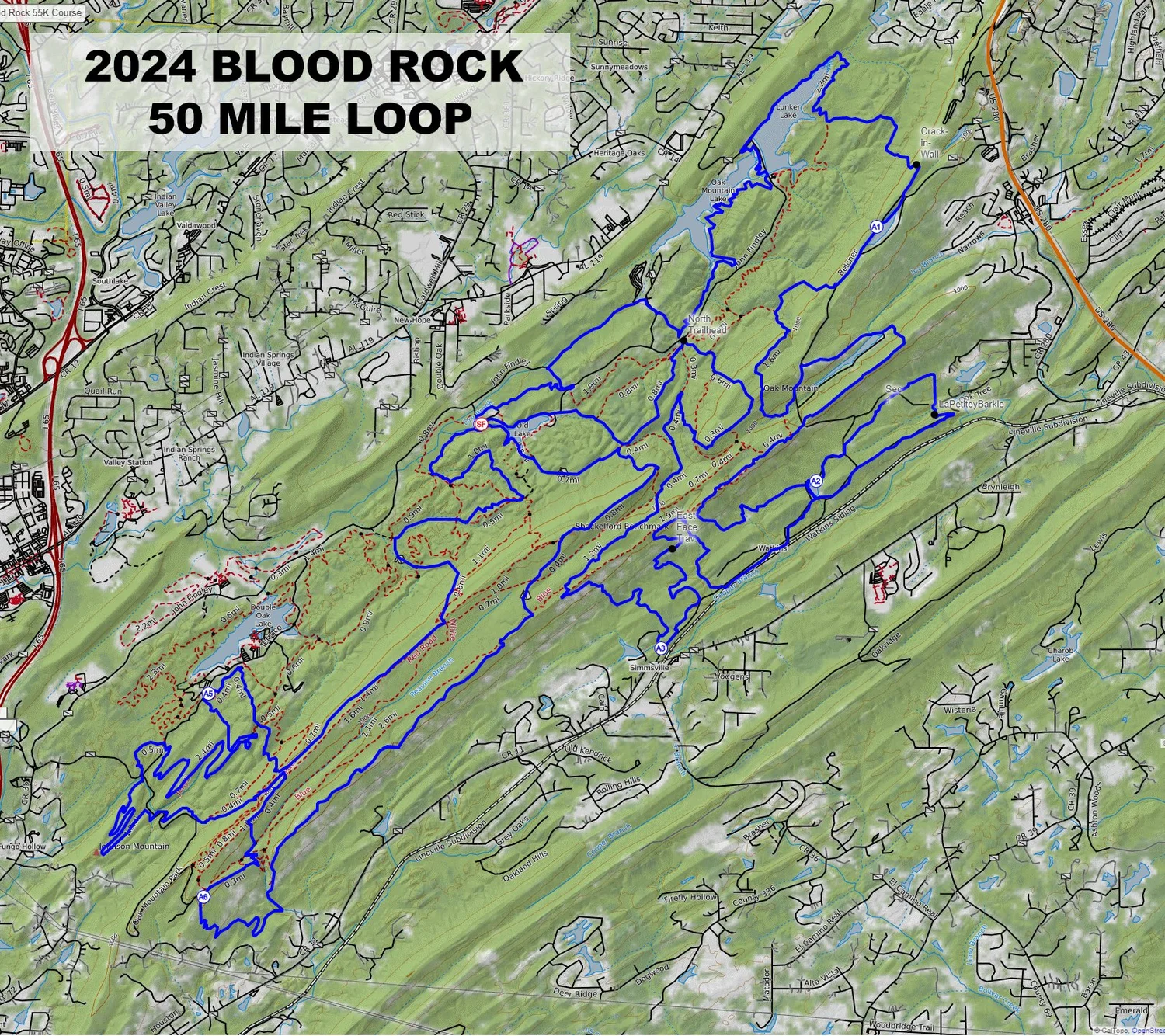 Blood Rock 50 — Southeastern Trail Runs