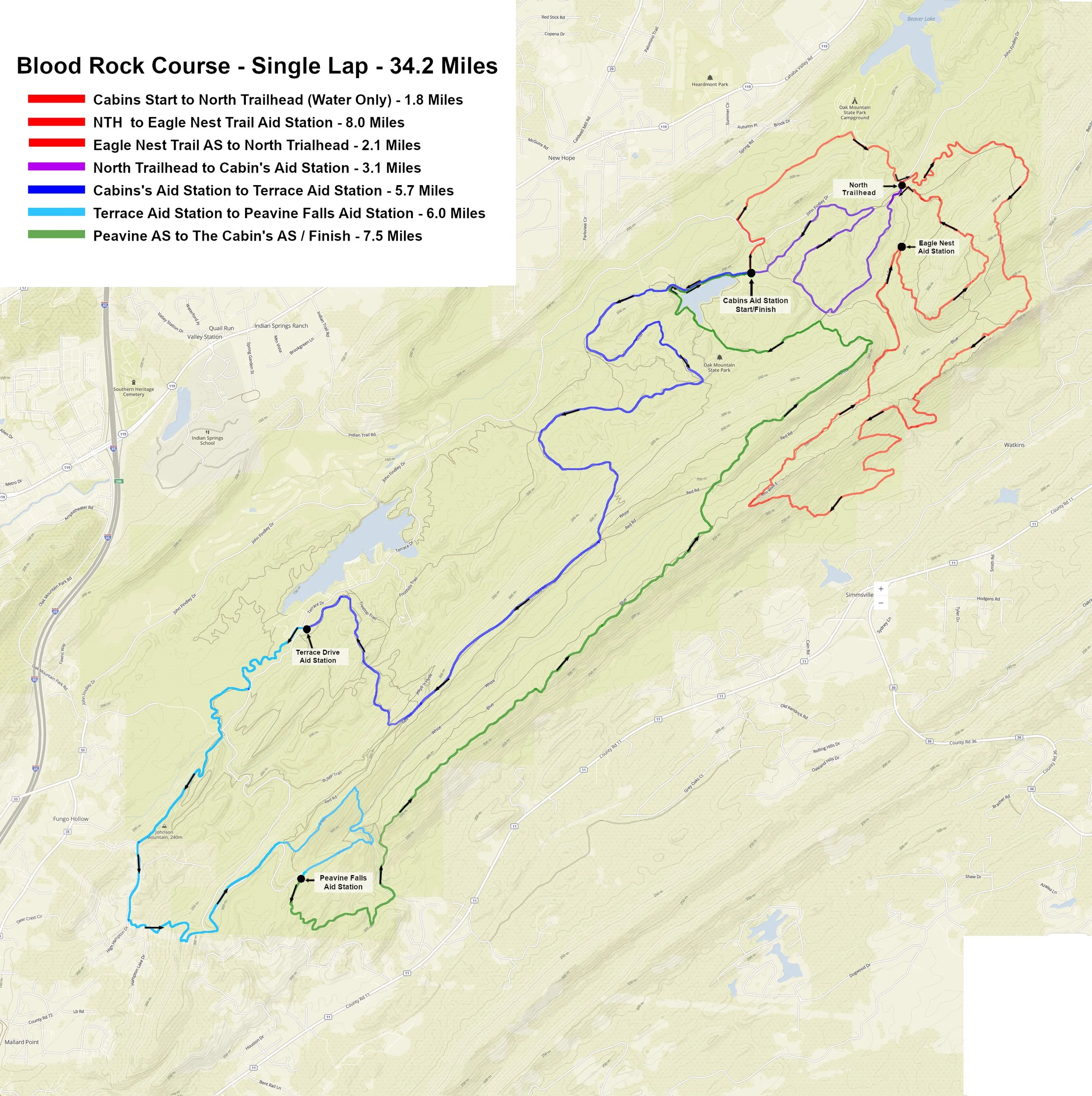 Blood Rock 100 Mile — Southeastern Trail Runs