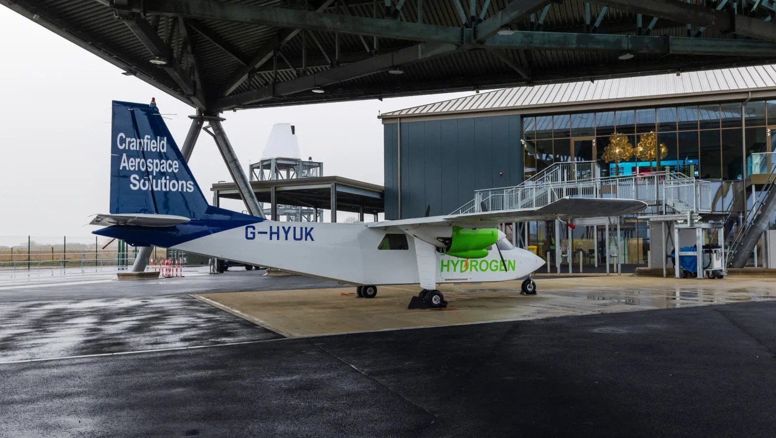  CAeS BN Islander Hydrogen Airplane 