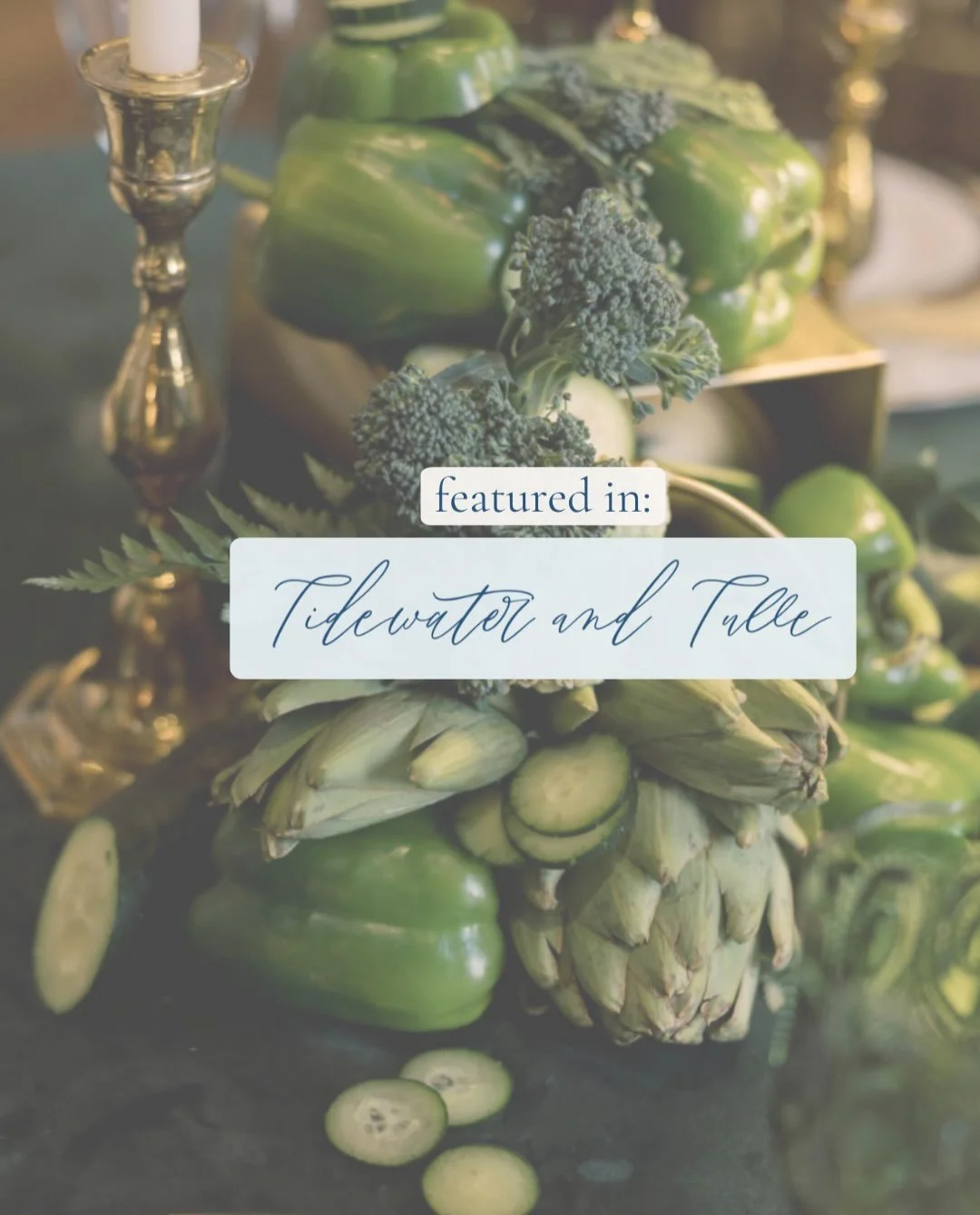 Delighted to share some insights and photos of Edible Tablescapes with @tidewatertulle in August. 🍇

Funny enough, the last two gatherings for wedding planners we call 𝔹𝕖𝕪𝕠𝕟𝕕 𝕥𝕙𝕖 𝔼𝕧𝕖𝕟𝕥: 𝕒 ℙ𝕝𝕒𝕟𝕟𝕖𝕣𝕤&rsquo; ℂ𝕠𝕝𝕝𝕒𝕓𝕠𝕣𝕒𝕥𝕚𝕧