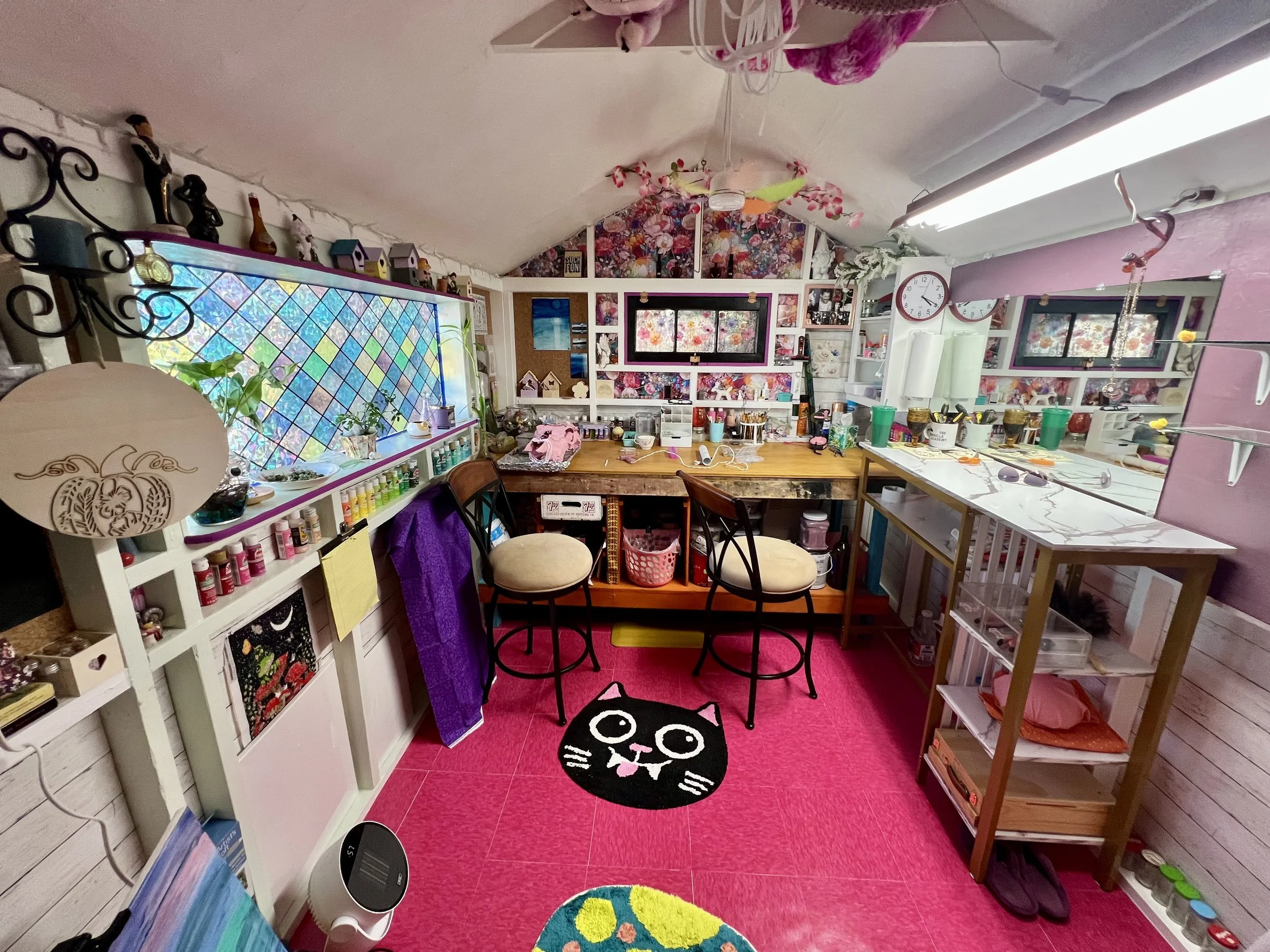 art studio completed