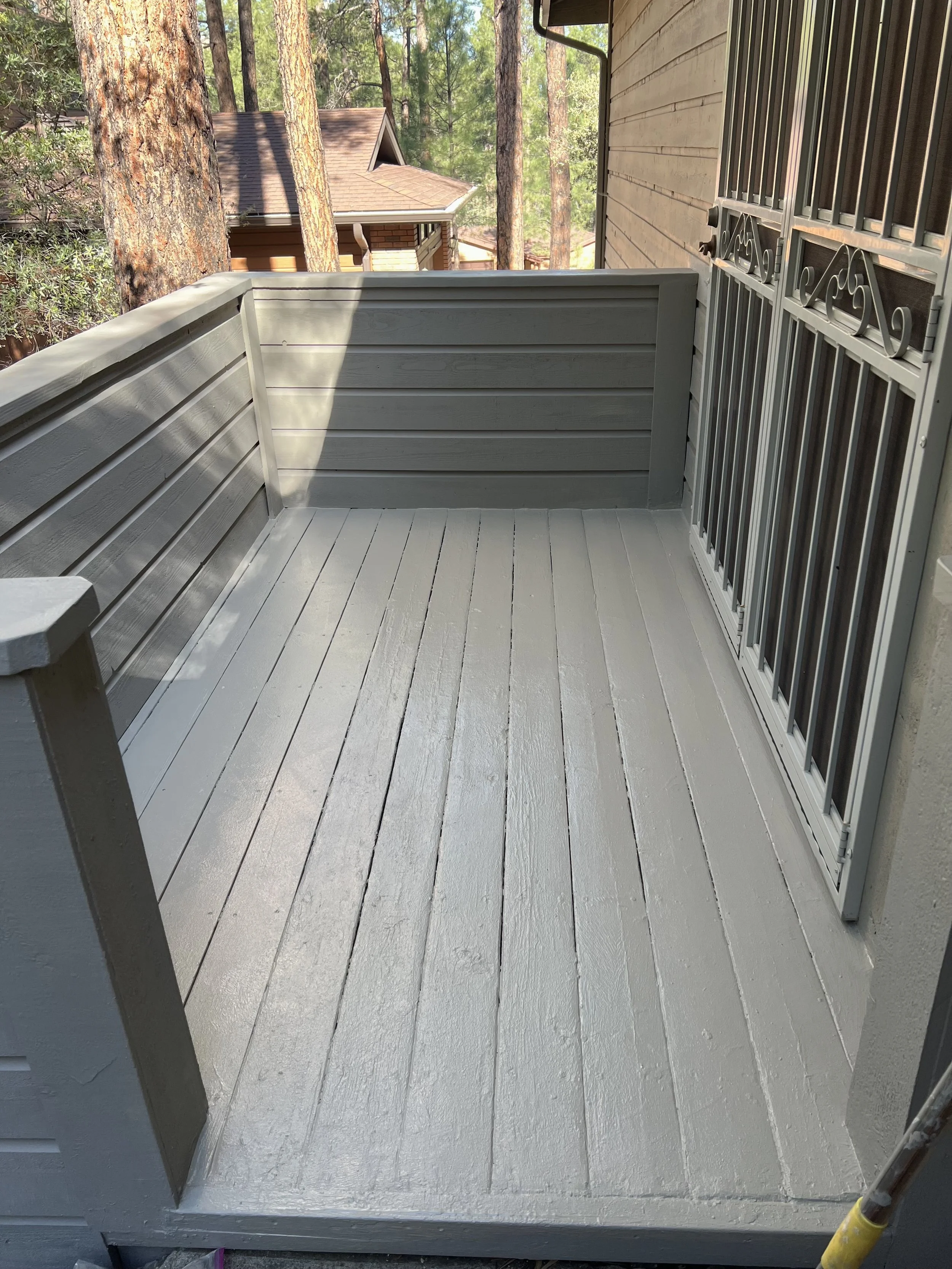 Color matched, side and main deck paint