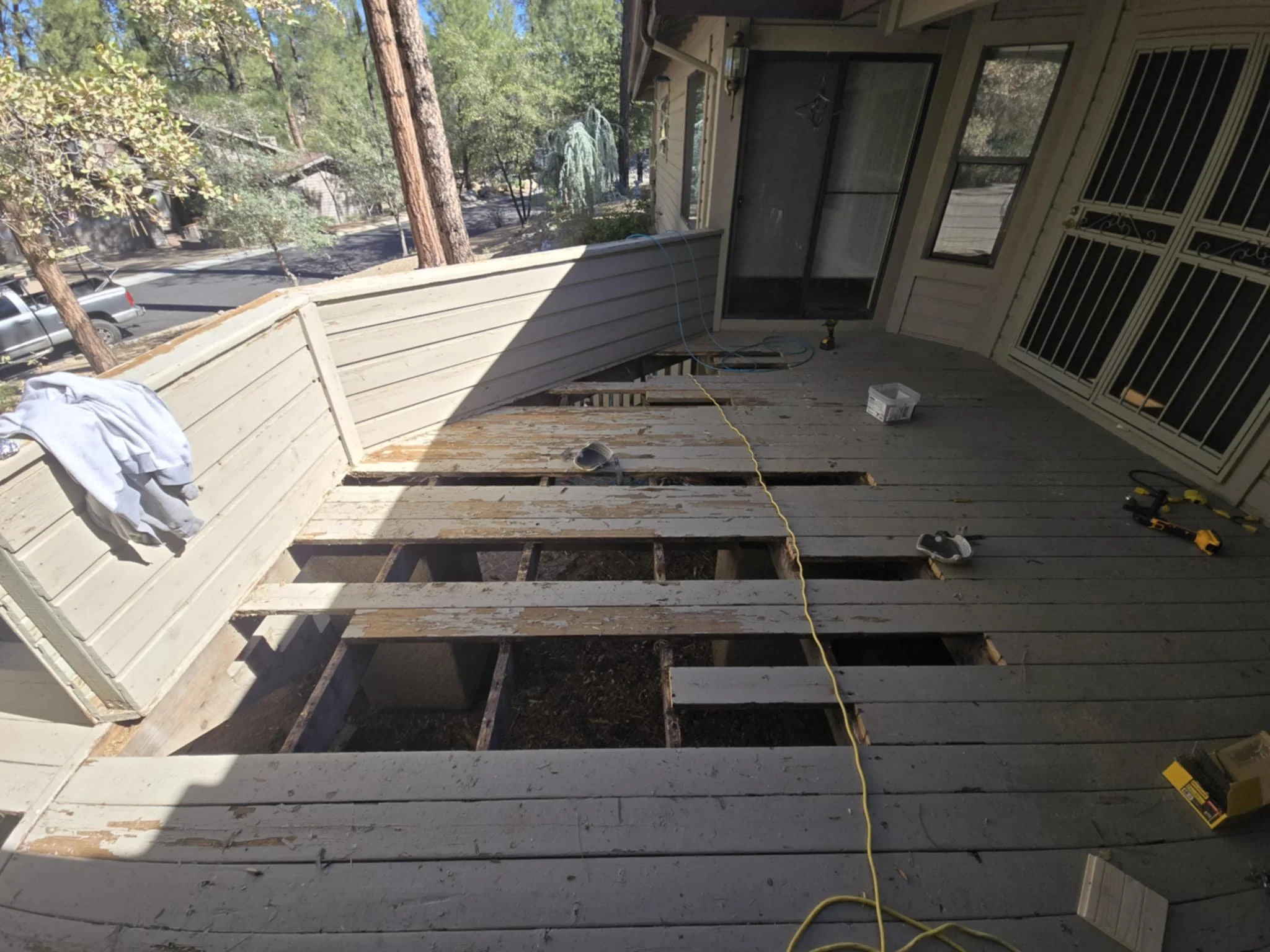 Before Deck Restoration