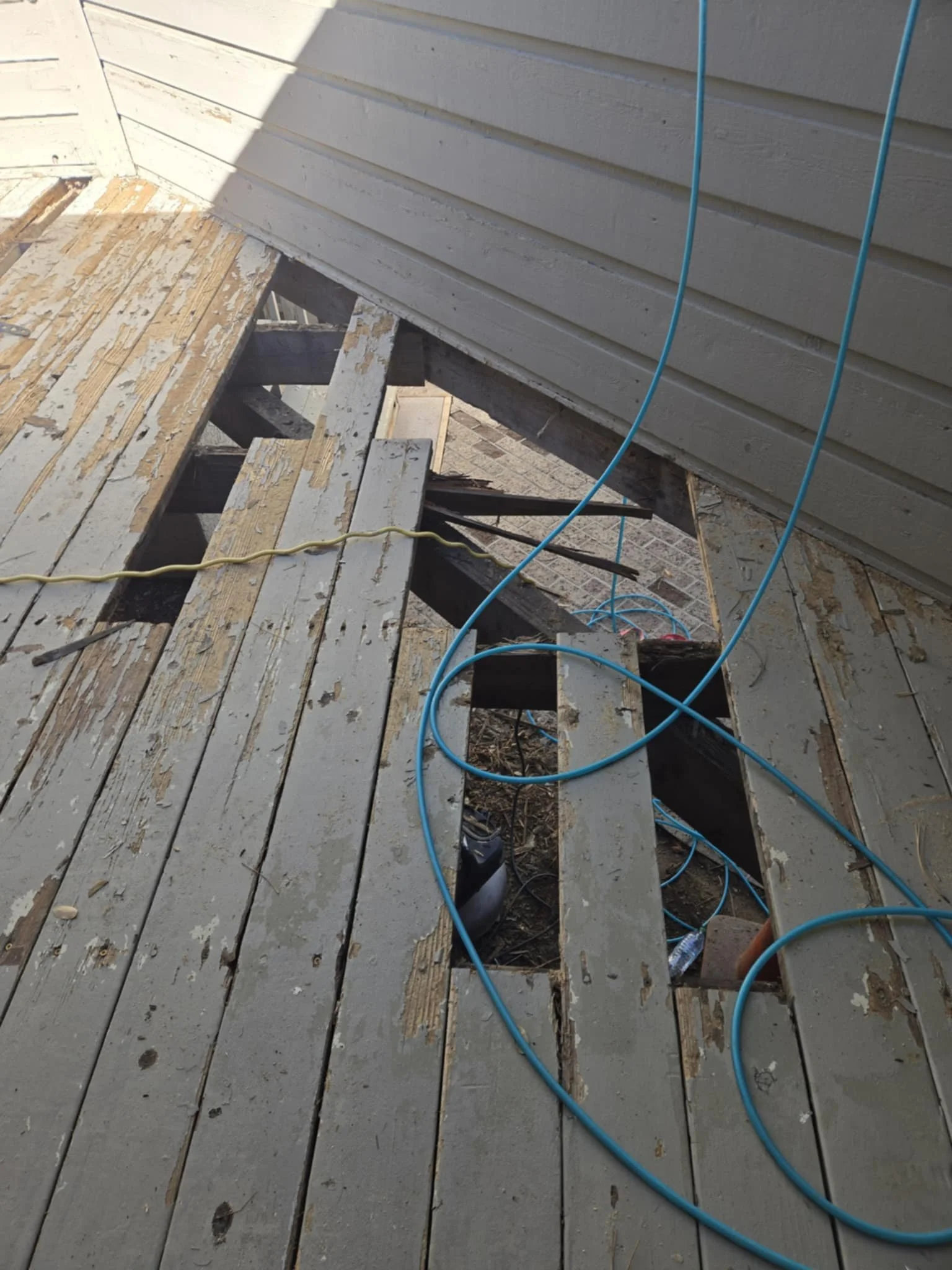 Before Deck Restoration