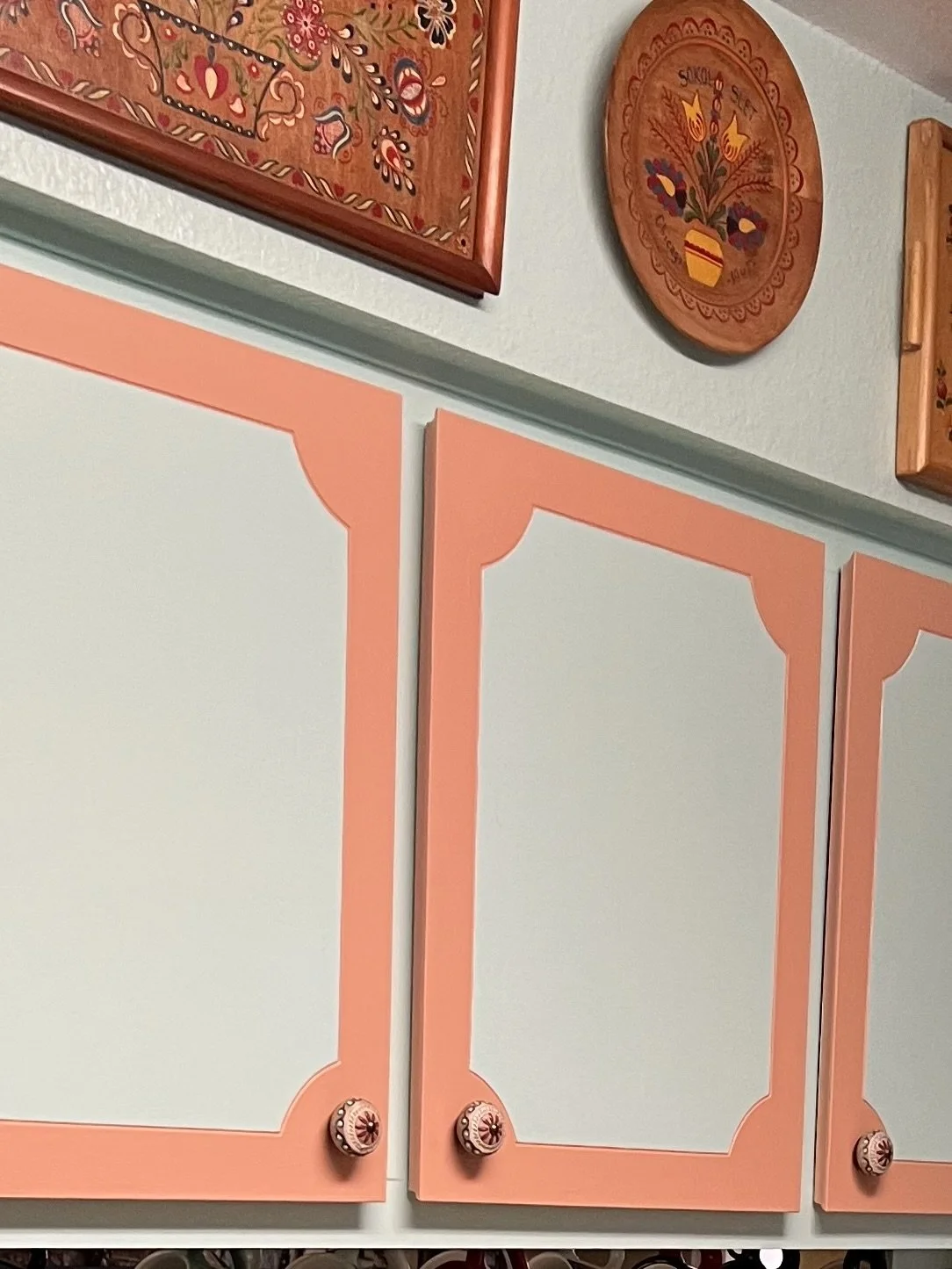 detailed cabinet painting