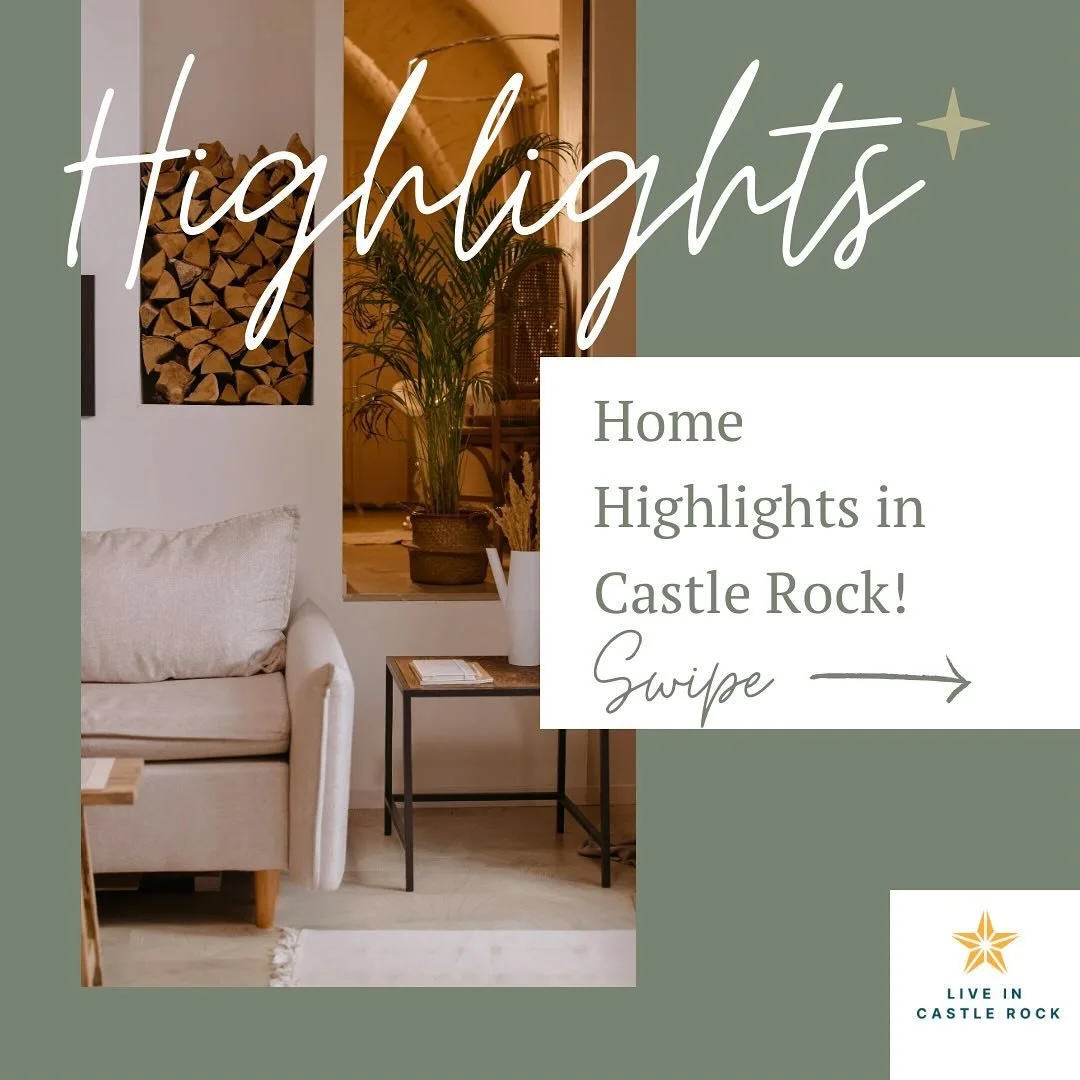 Homes all over Castle Rock have been going under contract in DAYS and over asking price. Buyers are out and they are ready to find a home! 

Buyers are starting to understand that the interest rates are temporary. If you are ready to buy now or in th