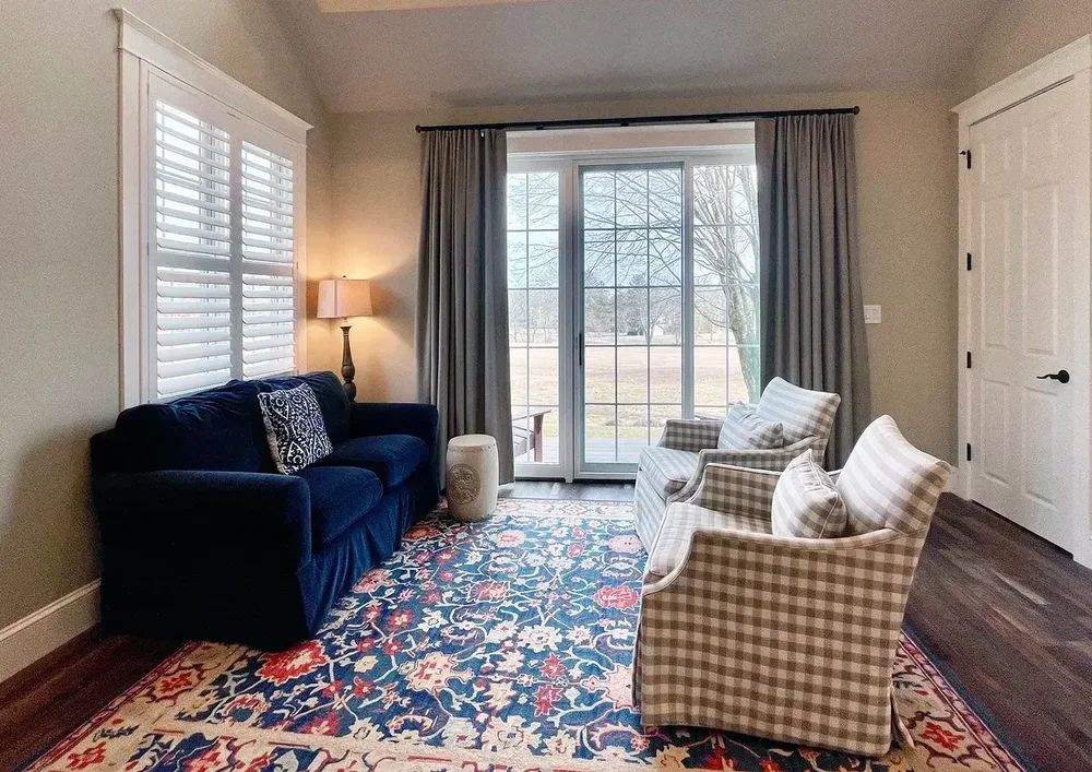 Luxury Hill Suite 9 Sitting Area with Window View