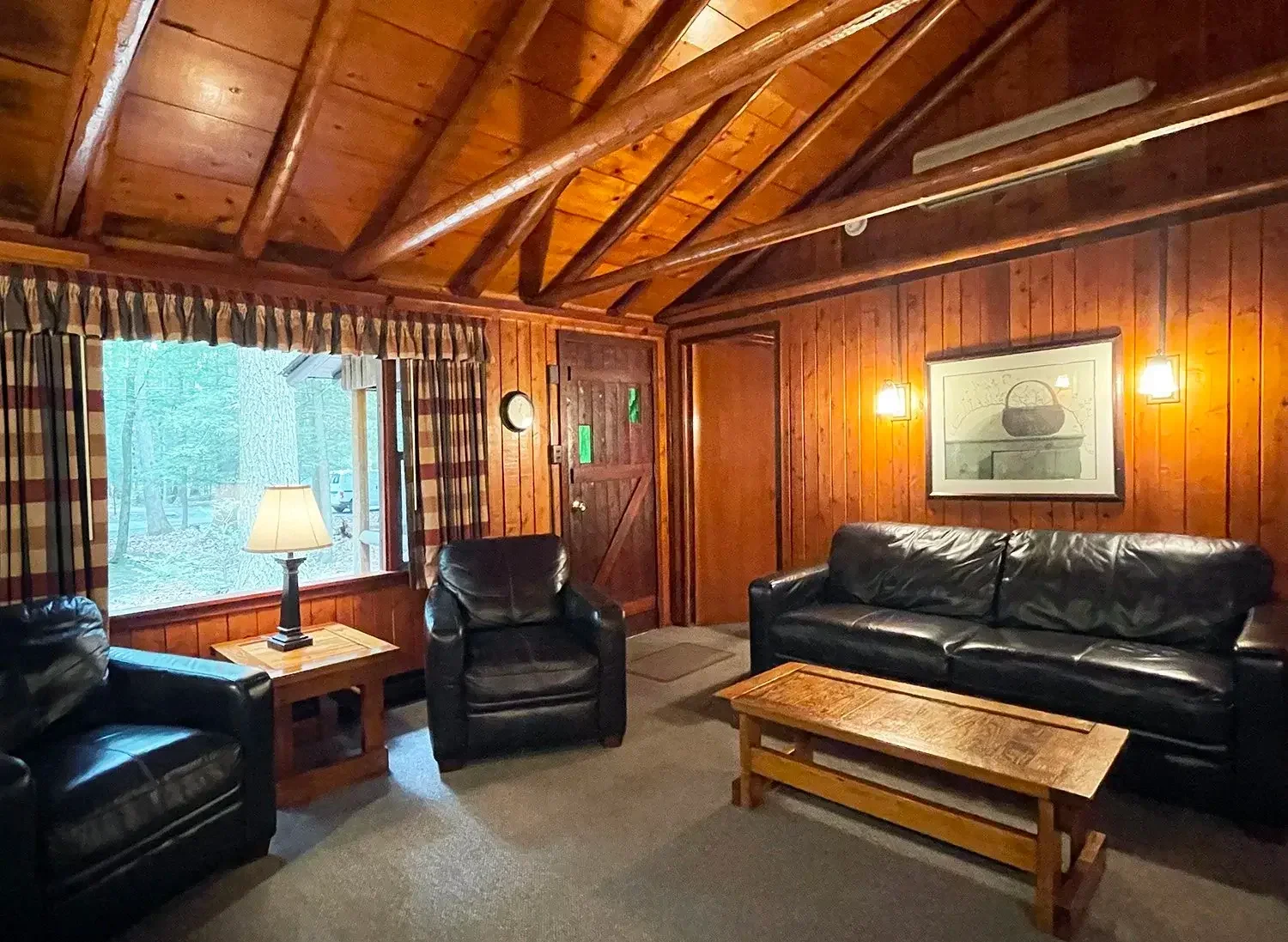 Woodside Cabin 7 Living Room View