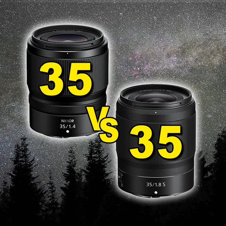 Nikon Z 35mm f/1.4 vs Nikon Z 35mm f/1.8 S for Astrophotography