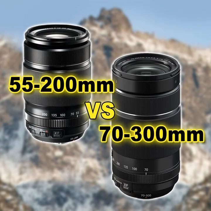 FUJIFILM 55-200mm vs 70-300mm for Landscape Photography