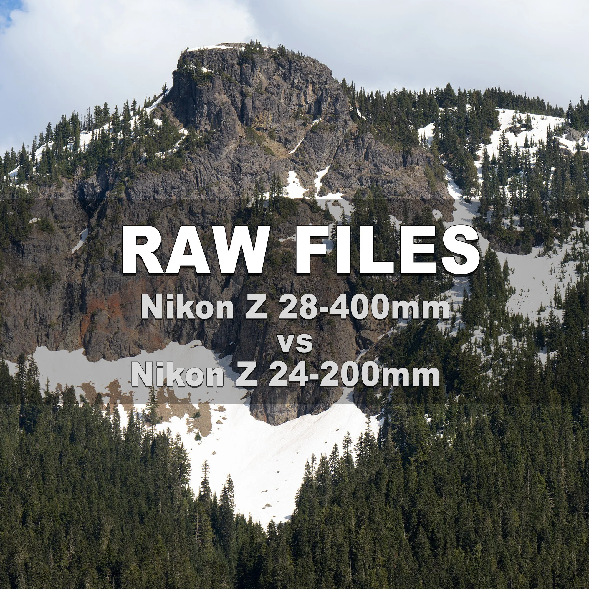 RAW Files (Nikon Z 28-400mm vs Nikon Z 24-200mm)