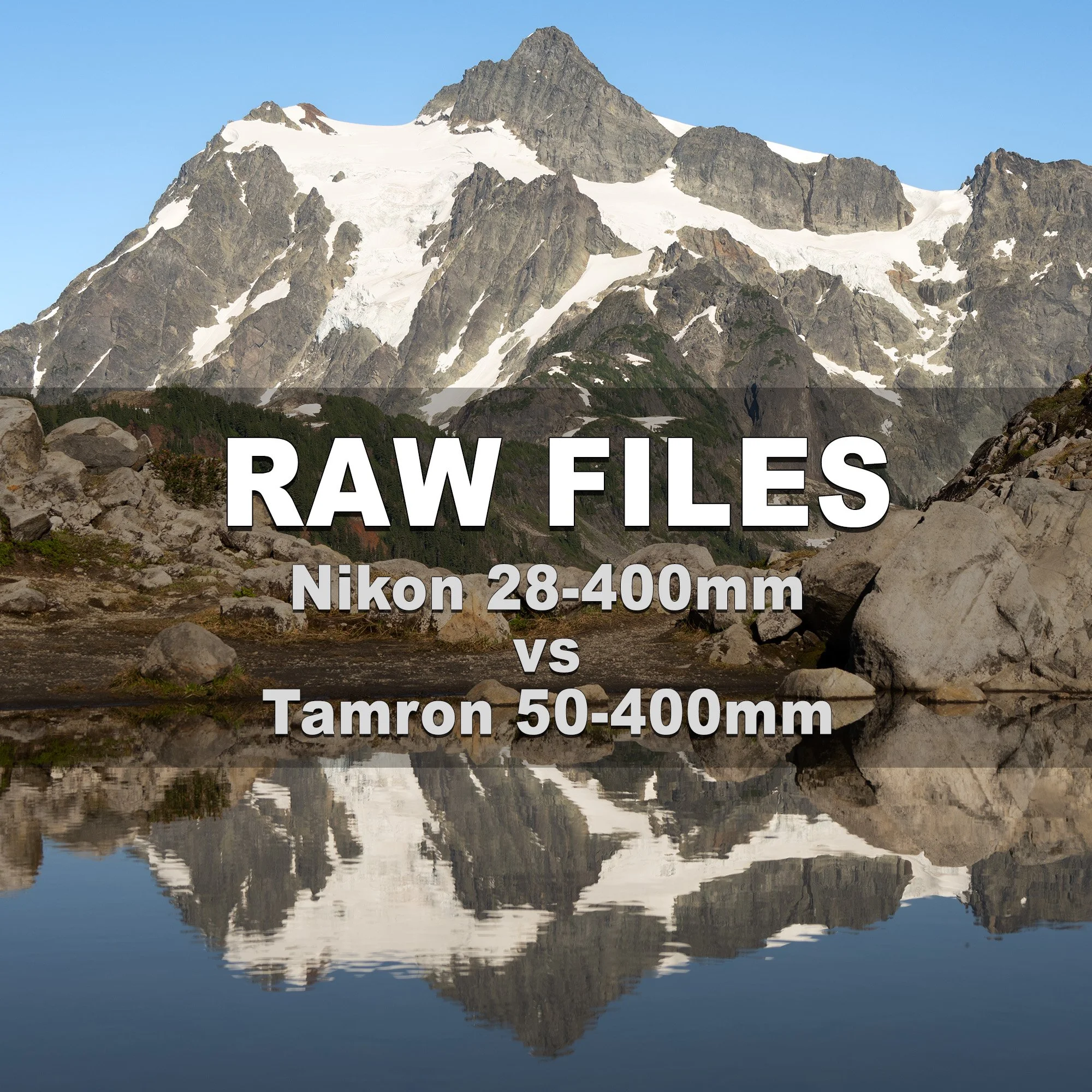 RAW Files (Nikon Z 28-400mm vs Tamron 50-400mm)