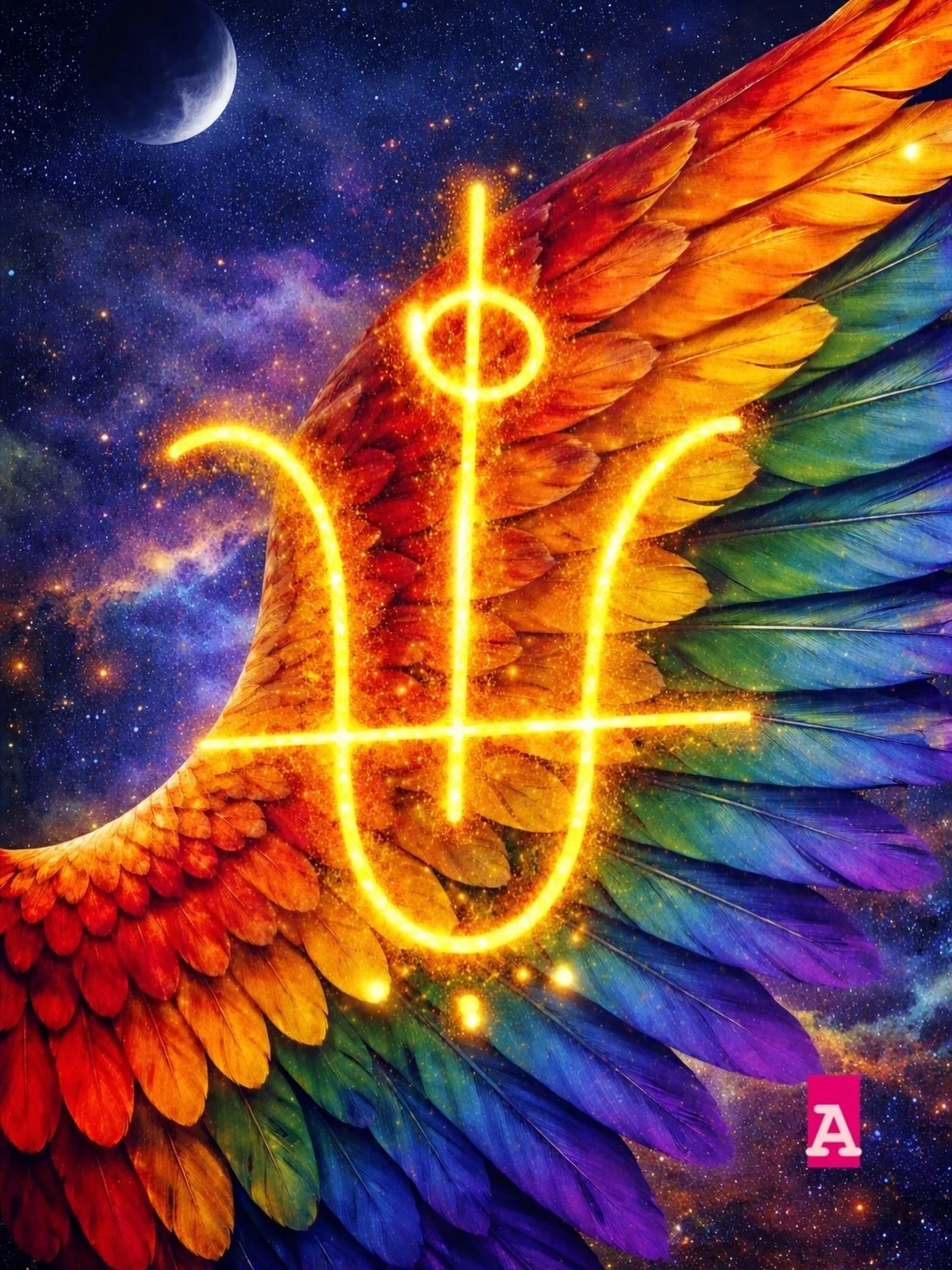 ✨ Your symbol reveal ✨

You didn&rsquo;t choose the symbol.
The symbol chose you&hellip; 

A &bull; Archangel Michael

One of the archangels that has spoken to me audibly&hellip; Before you ever saw these symbols, Archangel Michael had been infusing 