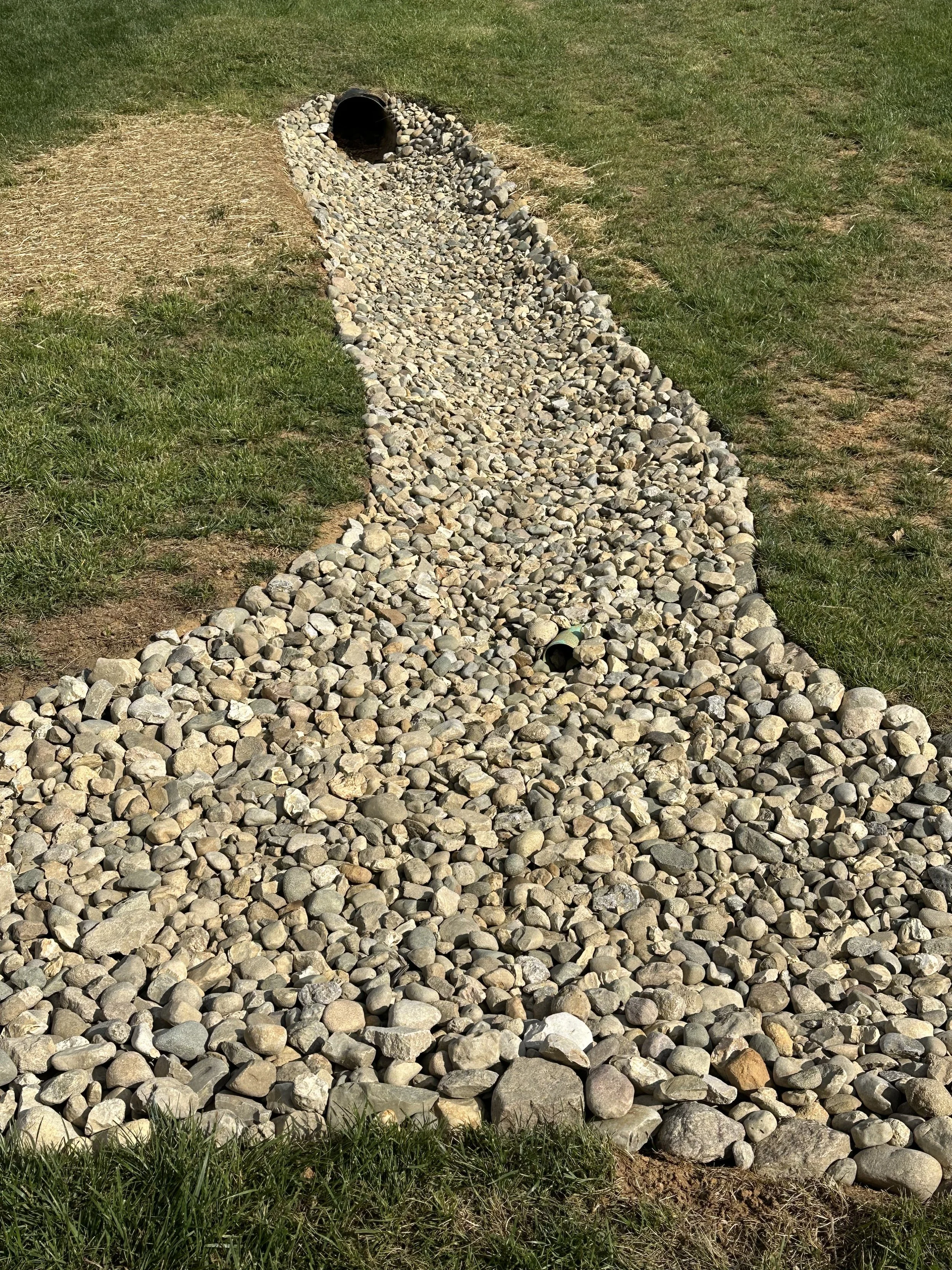 Landscape Drain Creek Brandenburg, Radcliff or Elizabethtown, Kentucky 