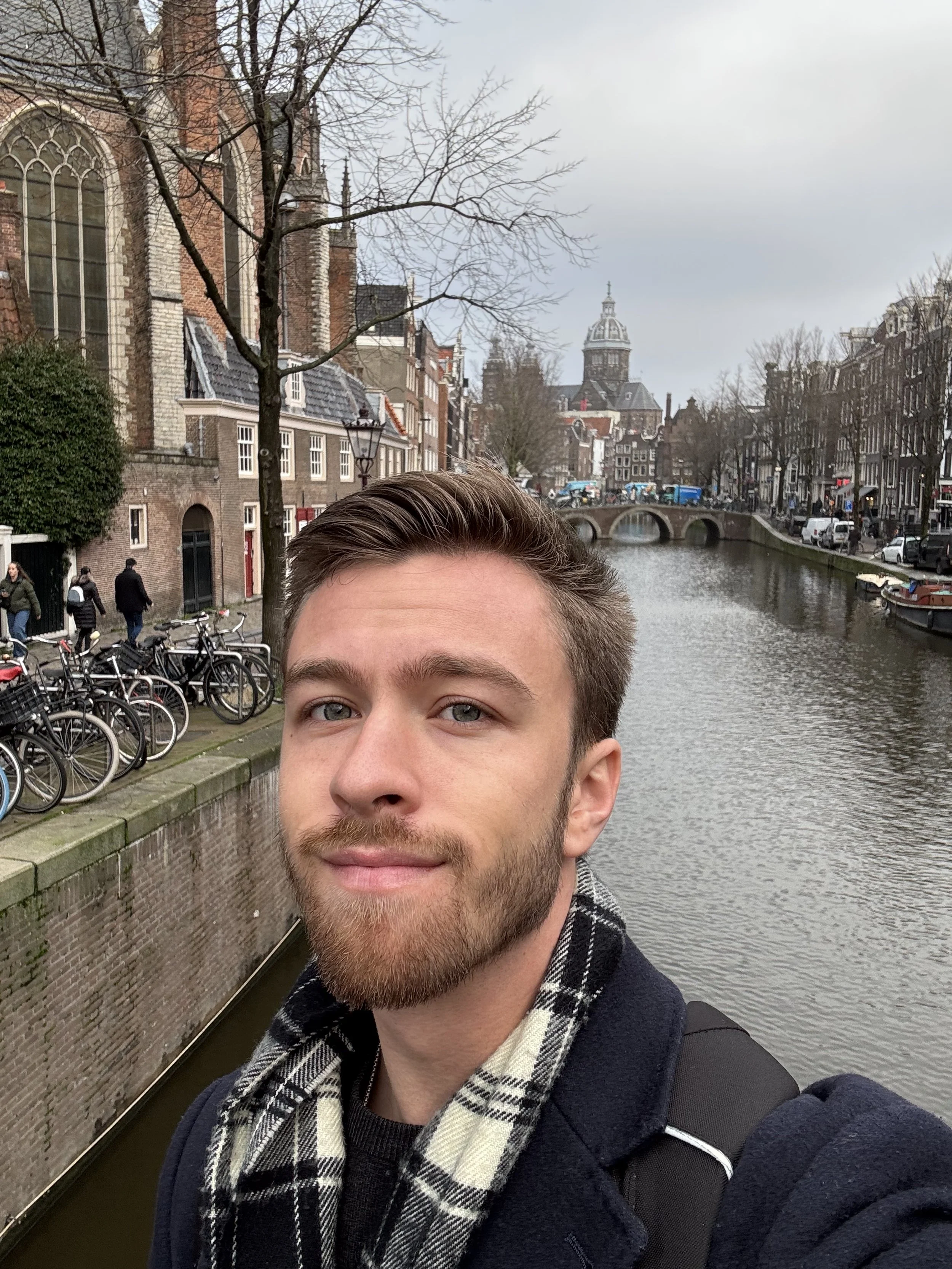 One of many scenic canal vistas.