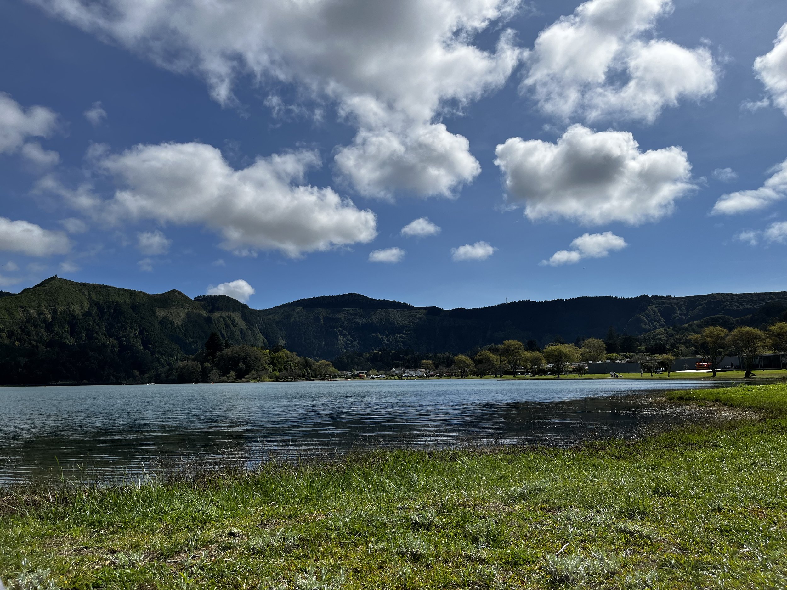 Perfect spot by the lake for a siesta.
