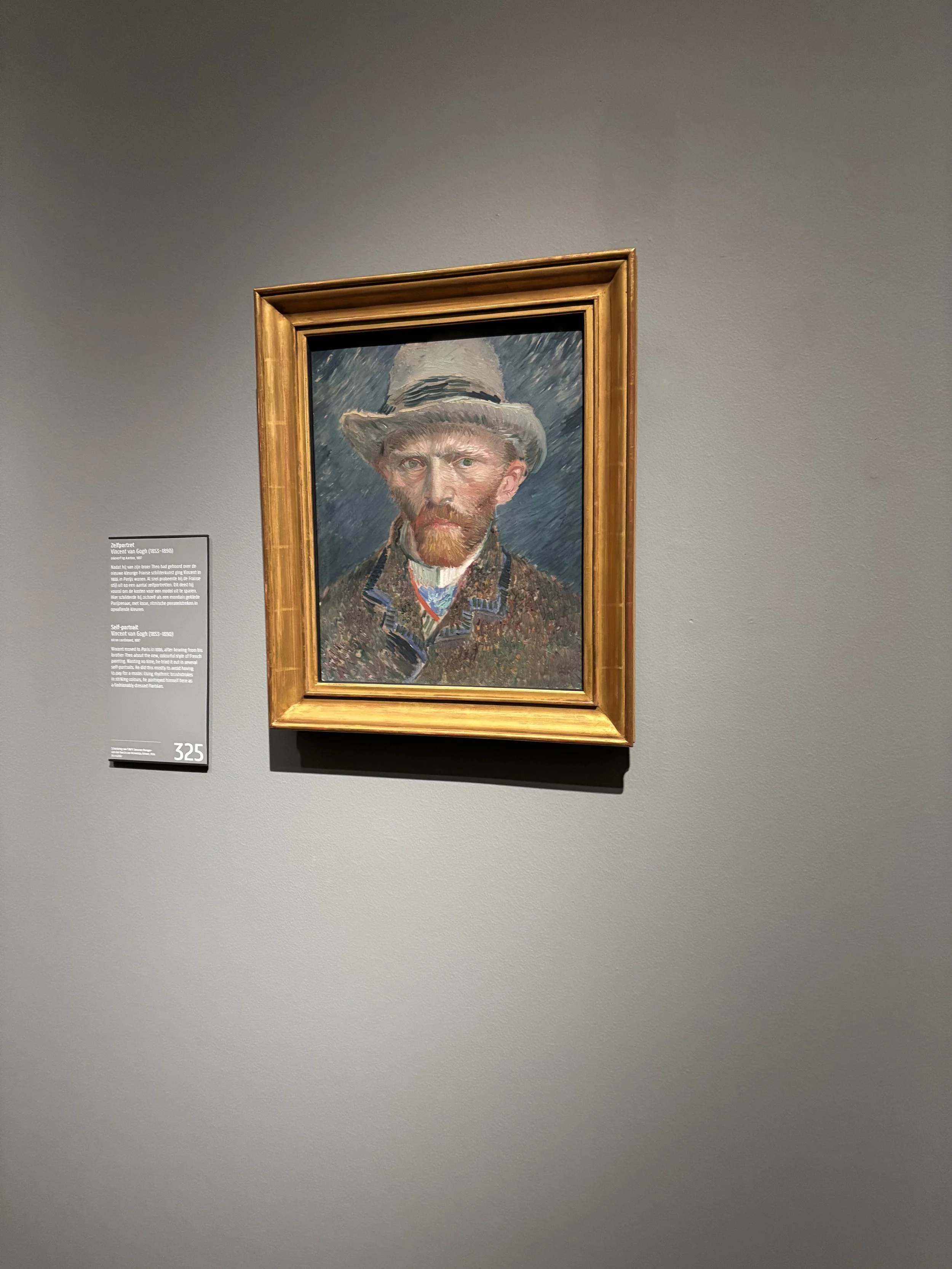 A quick hello to Vince Van Gogh.