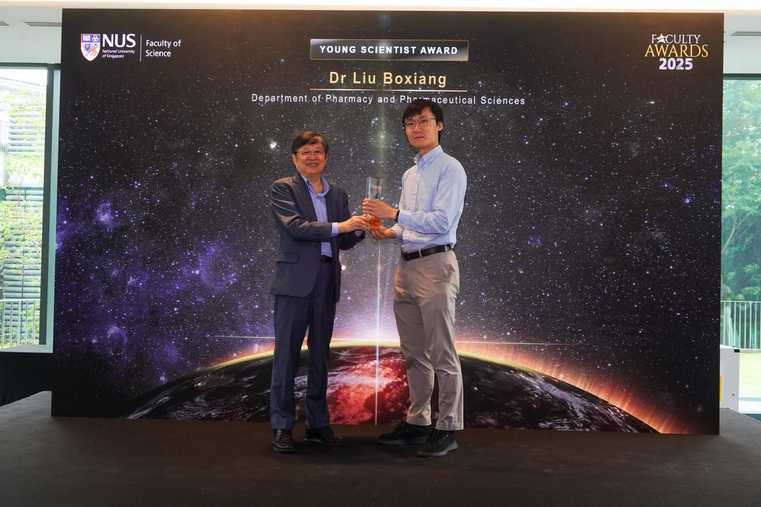 Boxiang Honored with the Young Scientist Award 2025