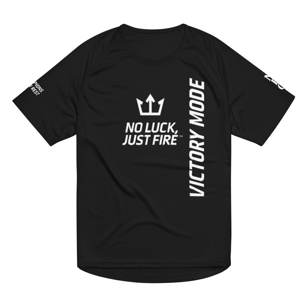 Black Victory Mode Tee