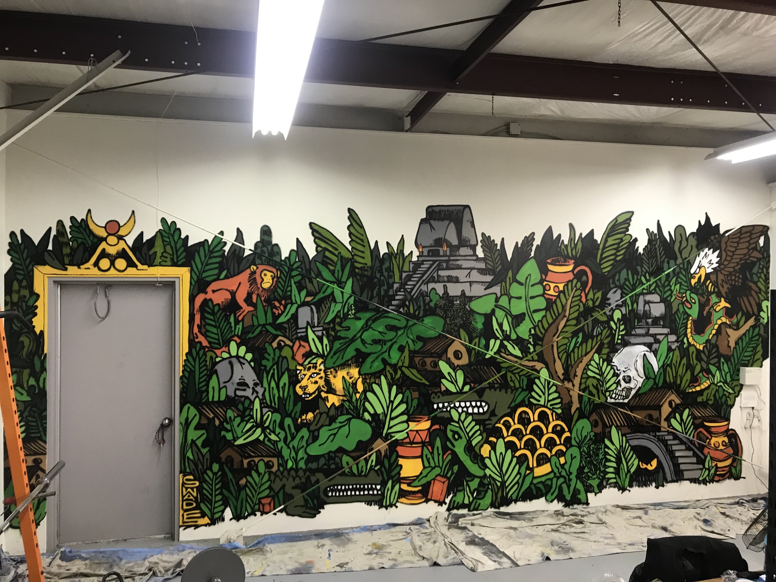 Carters Resale mural