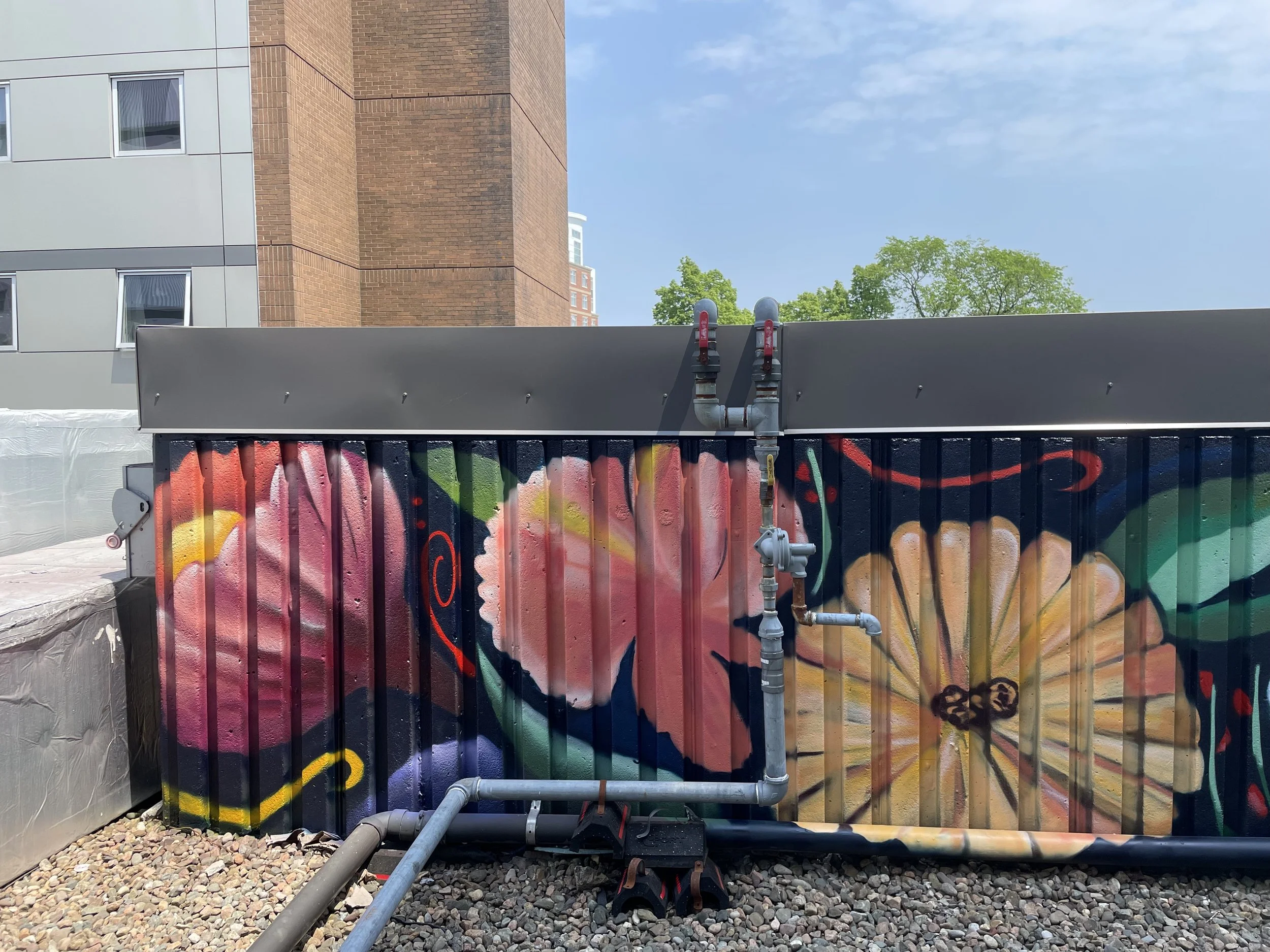 Northwood Rooftop Mural