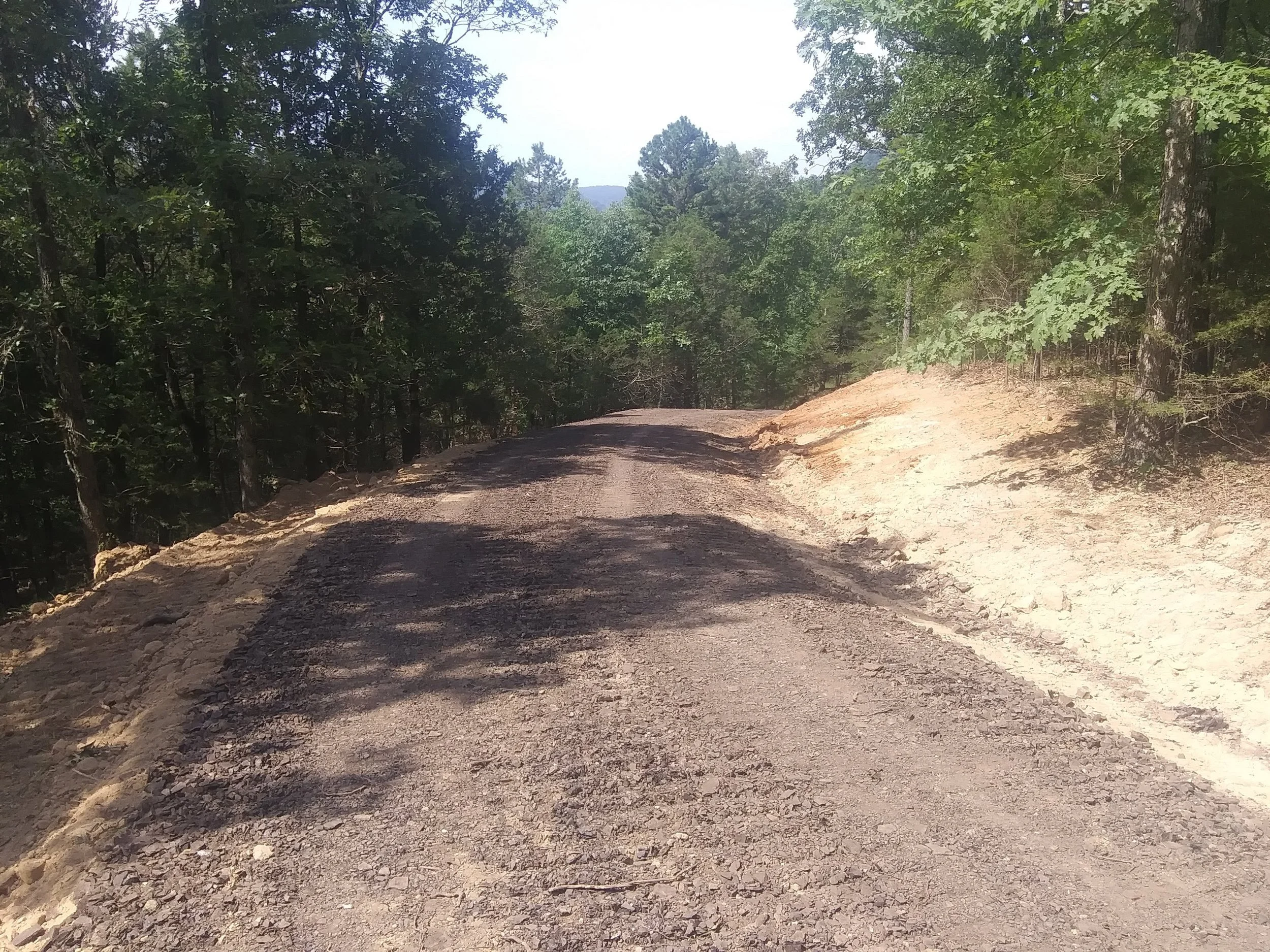 Top Down Driveway Finish