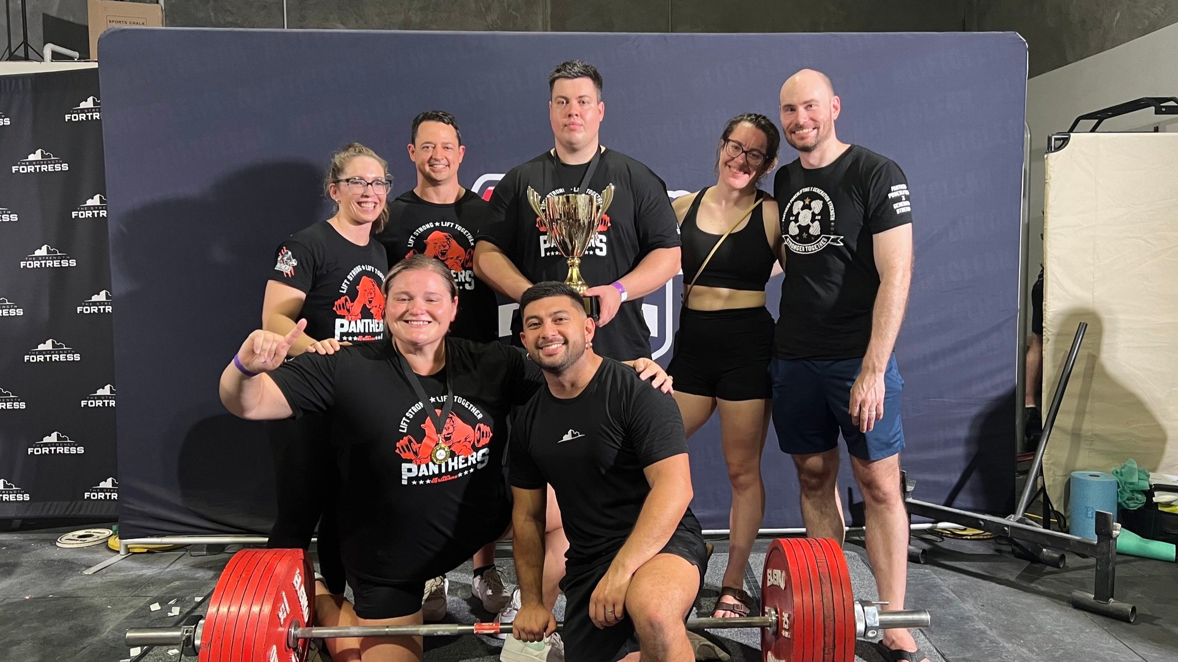 Panthers Powerlifting win TSF Team Champs 2024