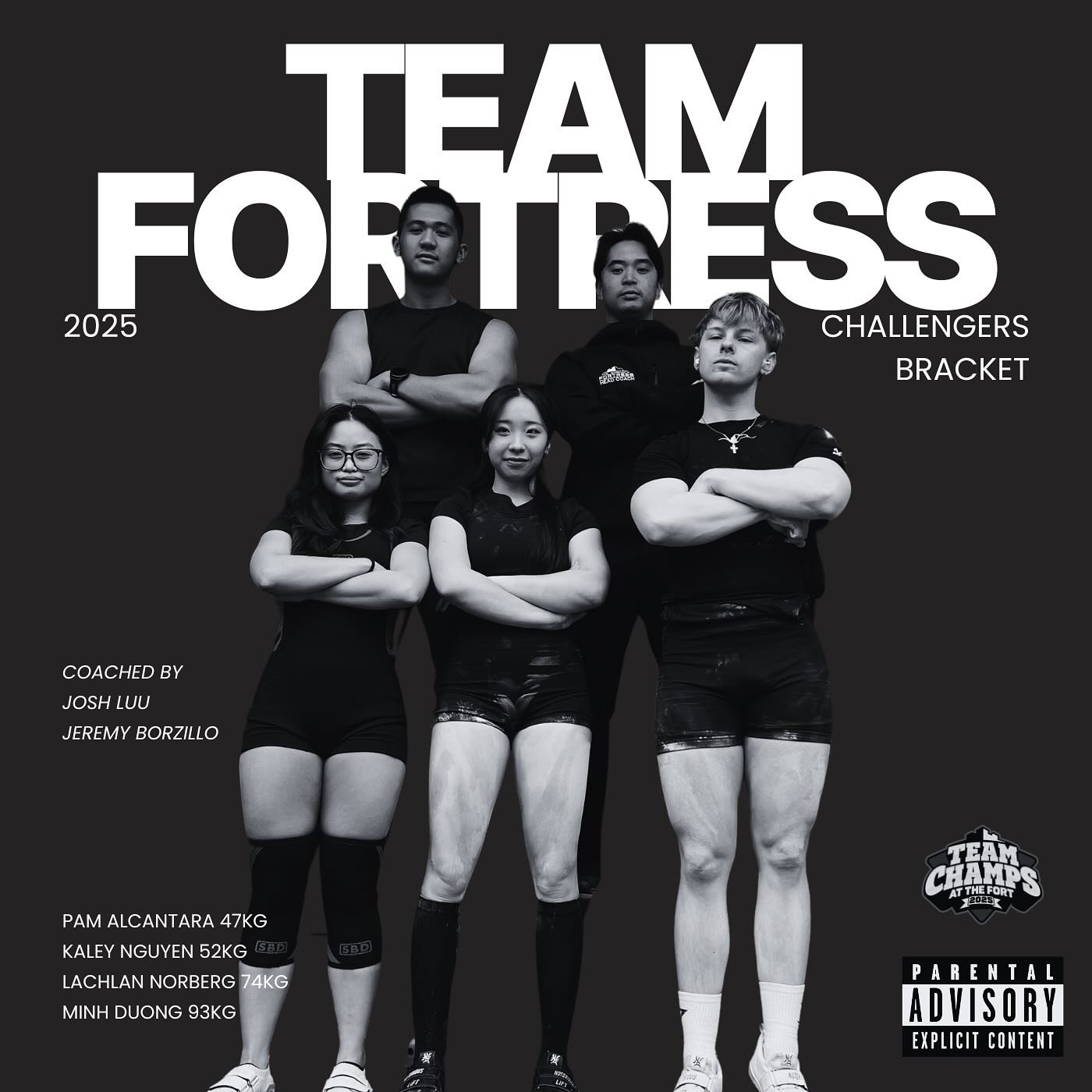 THIS WEEKEND, TSF TEAM CHAMPS

We couldn&rsquo;t be prouder to have 
@pamelaalcantarax 
@kn.kle 
@____lachlannorberg 
@minh.duongy 
representing us on home turf at @tsfteamchamps. Coached by @joshualuu and @jholeborzillo 😎

Excellent representatives