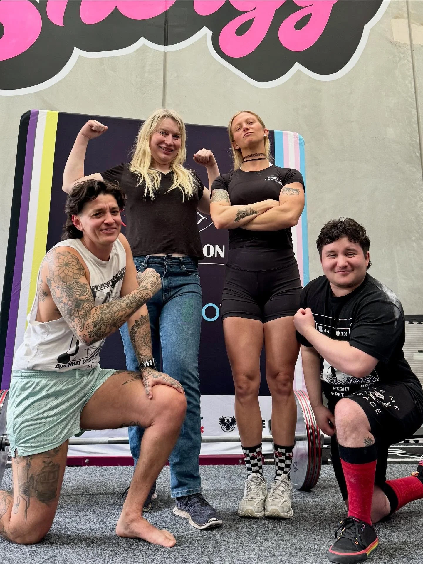 TRANS TAKEOVER 4.0 &mdash; RIOT.

We had an epic day at the @tgengyms Trans Takeover on Saturday, one of our favourite days of the year. 

Jaydey has not missed a Takeover; she&rsquo;s competed all four years and has continued to build on her total y