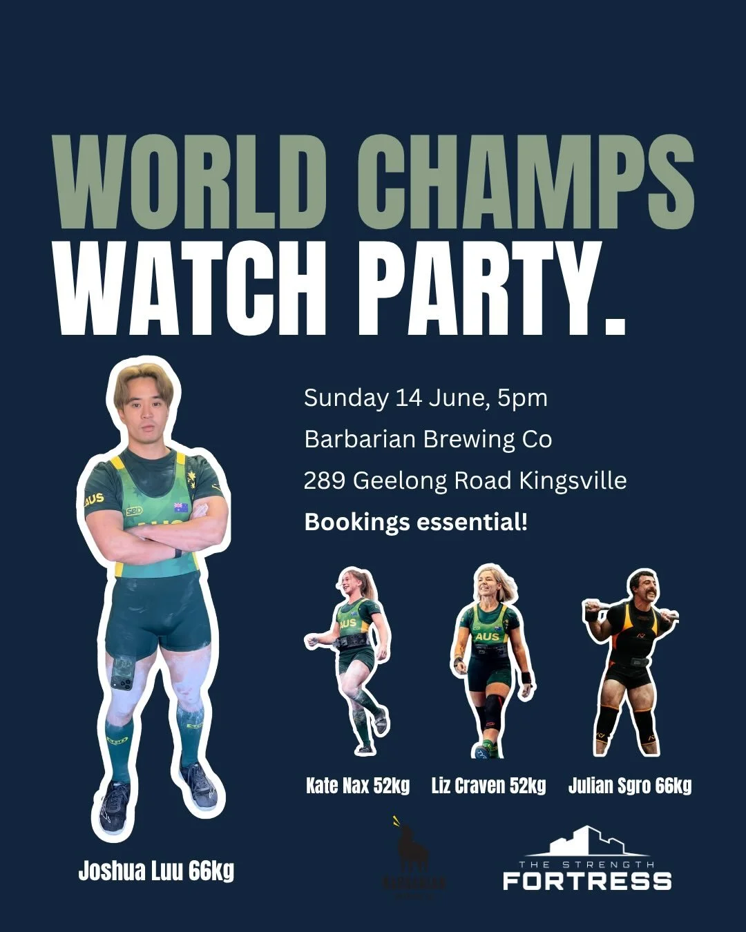 Guys, the action doesn&rsquo;t stop 😁😅

Head Coach @joshualuu flies out to Lithuania today to compete at the IPF Open World Championships. Words don&rsquo;t come close to describing how we feel about this guy.

We&rsquo;ve partnered with @barbarian