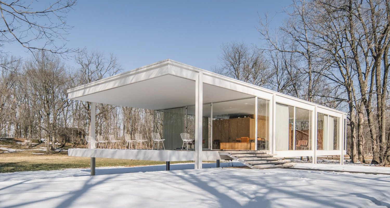 Fansworth House-Ludwig Mies van der Rohe