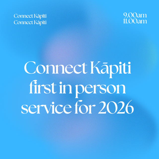 Connect Kāpiti - first service back!