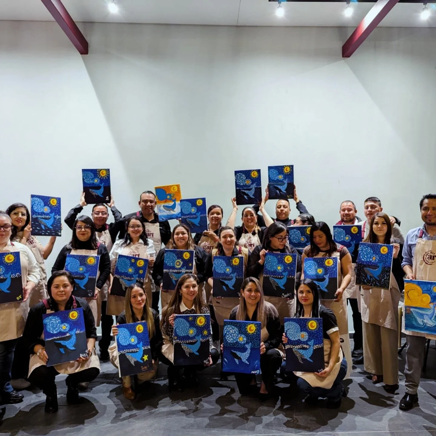 Tuvimos el gusto de llevar una experiencia art&iacute;stica para Sandvik, creando un espacio donde la creatividad se convirti&oacute; en una herramienta para conectar, colaborar y fortalecer la integraci&oacute;n del equipo.

La actividad se llev&oac