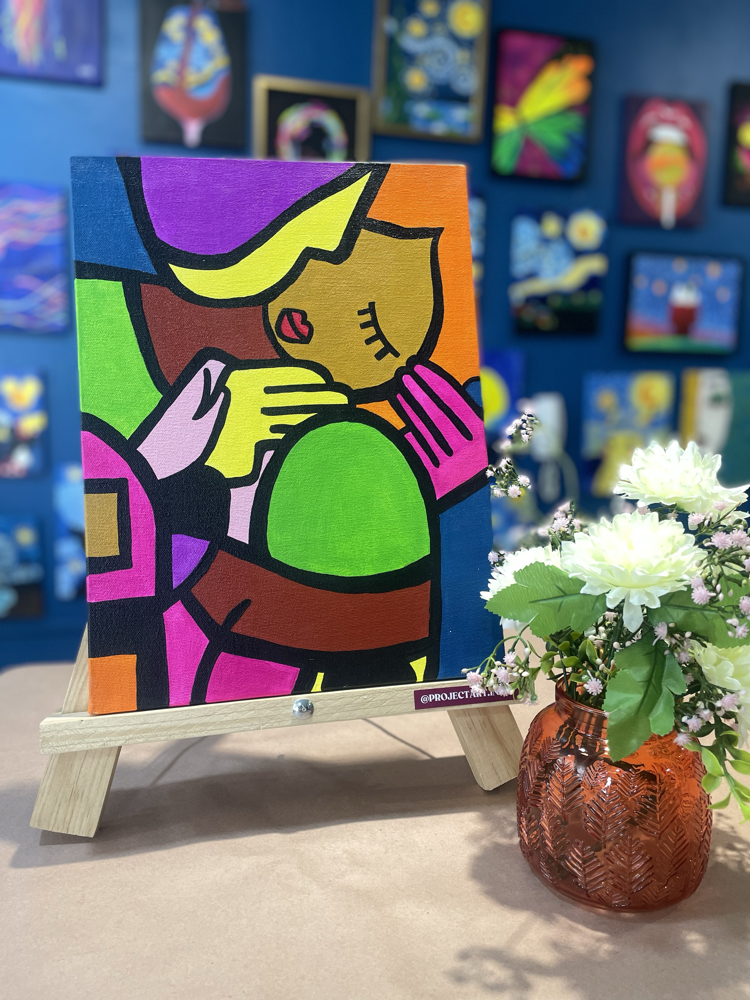 Beso pop art