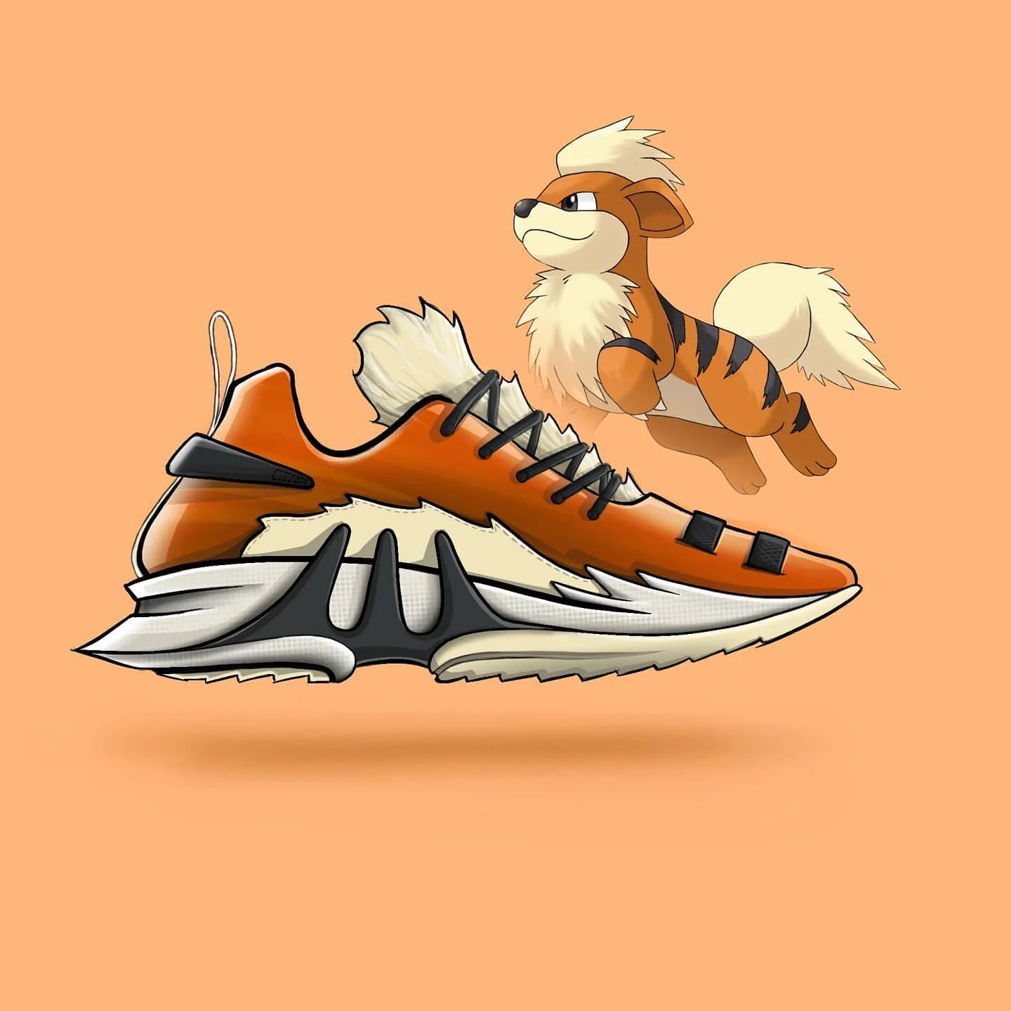 058/151: Growlithe. Fur is in.

#growlithe pokemon #footweardesign #callingallcreators #lacelessdesign #conceptkicks #ckinspiration #instakicks #sneaker #footwear #design #fashion #sketch #procreate #render #sneakerdex