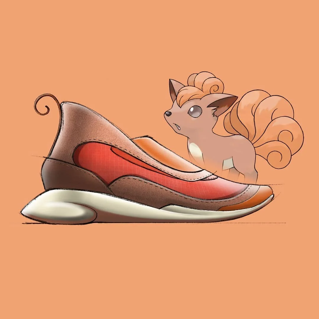 037/151: Vulpix. All about those curves.

#vulpix #pokemon #footweardesign #callingallcreators #lacelessdesign #conceptkicks #ckinspiration #instakicks #sneaker #footwear #design #fashion #sketch #procreate #render #sneakerdex