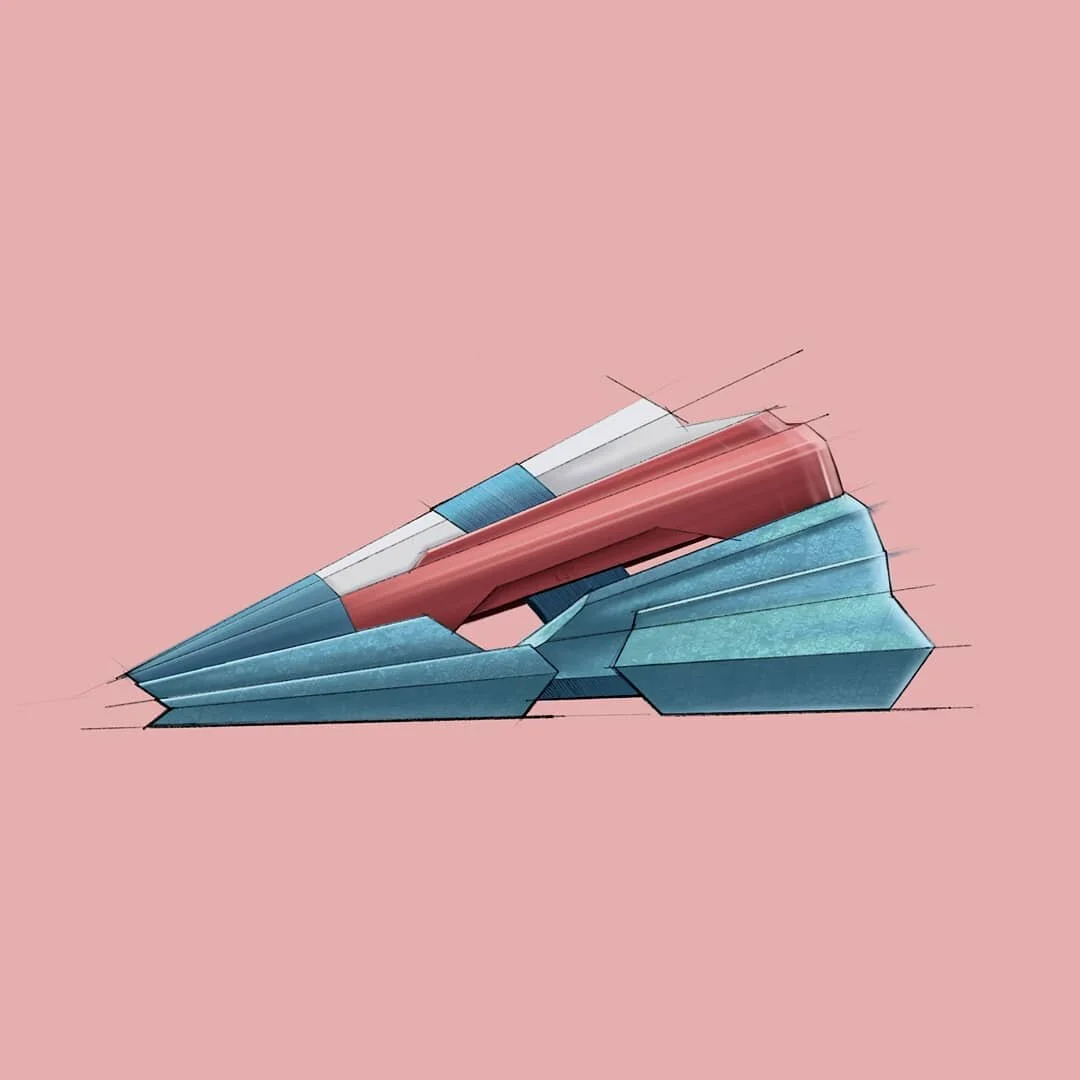 137/151: Porygon. All about those angles. A sneaker with no hints of organic material.

#pokemon #porygon #footweardesign #callingallcreators #lacelessdesign #conceptkicks #instakicks #sneaker #design #fashion #procreate #render #sneakerdex