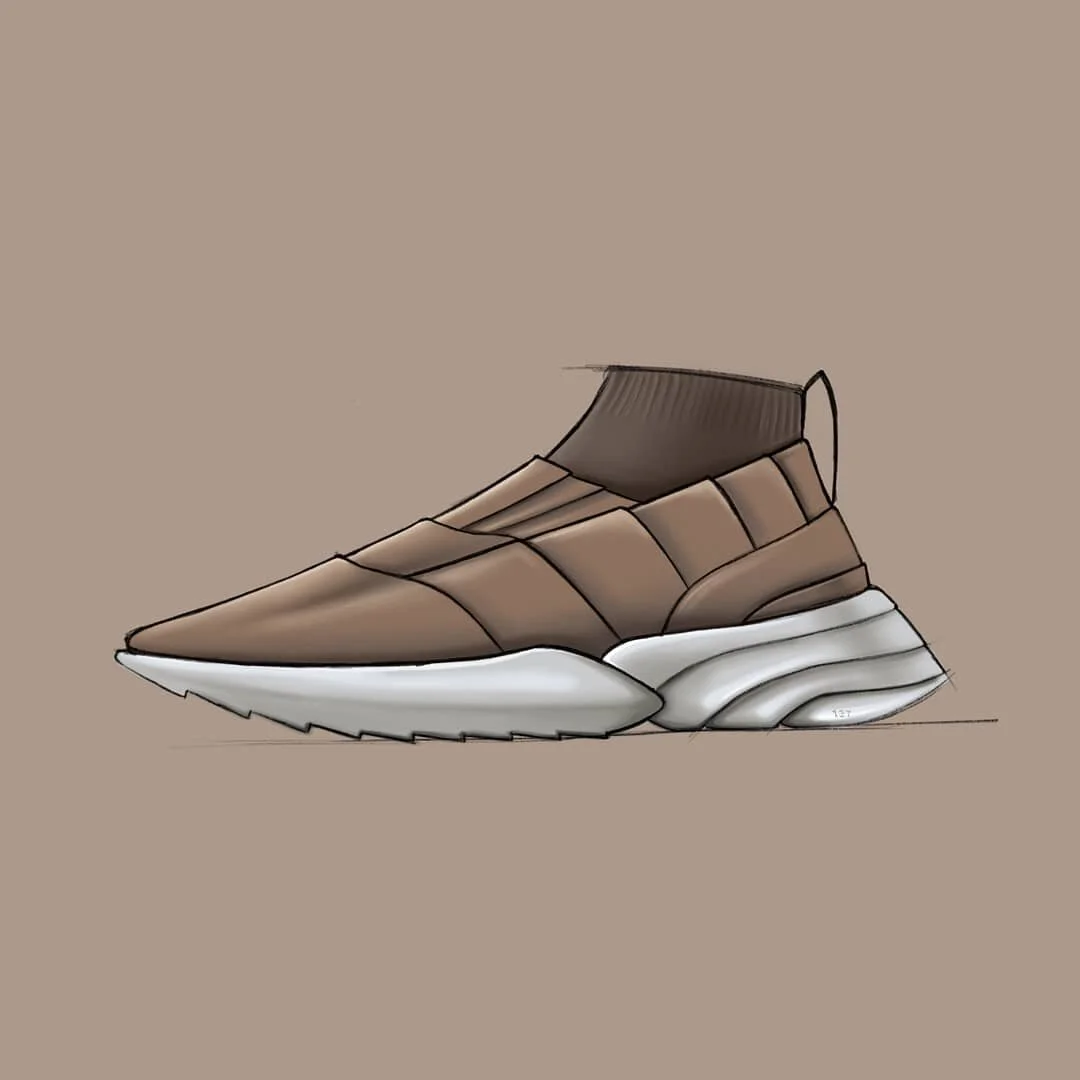 127/151: Pinsir. Imagining the plates sliding over one another like body armor. Also creating a new way to expand the opening to allow room for the foot.

#pokemon #pinsir #footweardesign #callingallcreators #lacelessdesign #conceptkicks #instakicks 