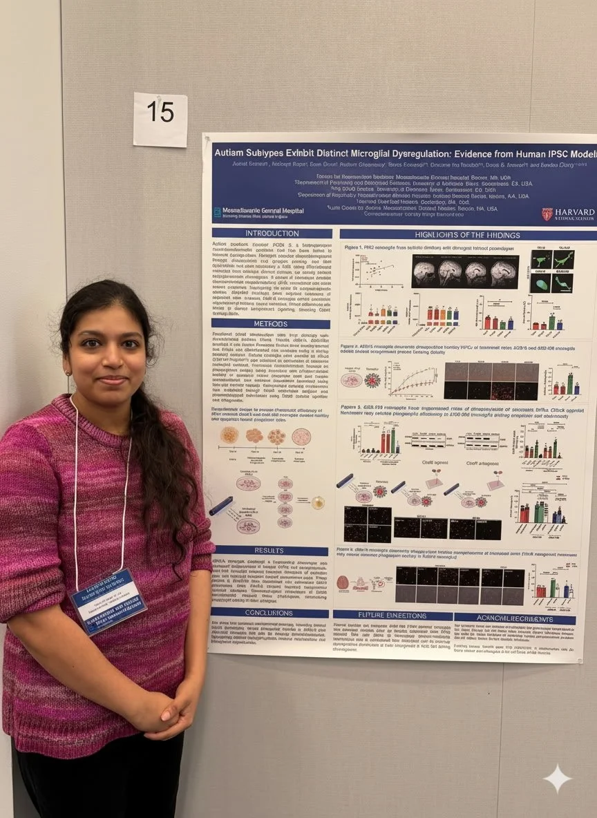 Janani presenting at Lurie Center Retreat 2026