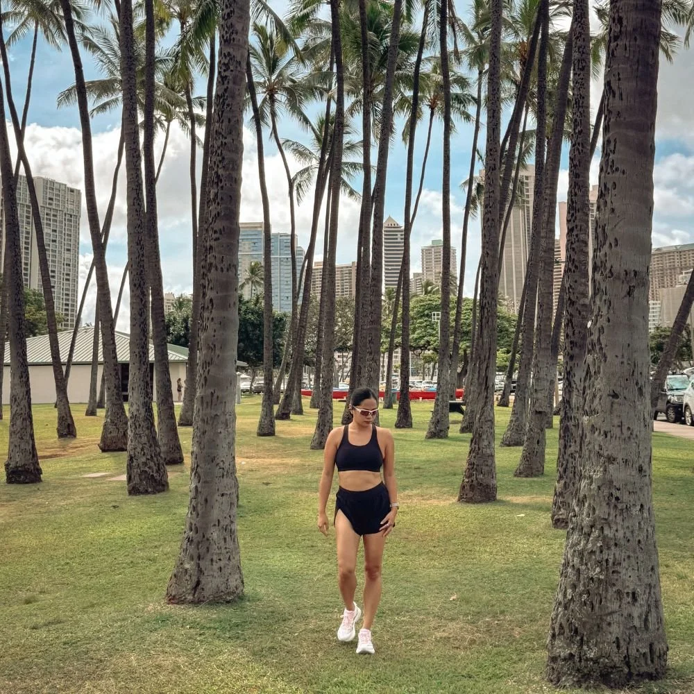 Ala Moana Park After Run
