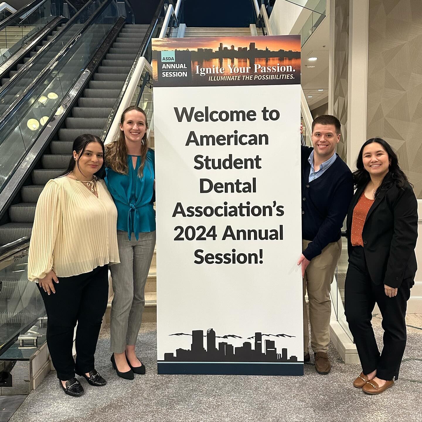 ✨ASDA Annual Session in Denver ✨

Roseman ASDA sent delegates to Denver where they represented the school on a national level during debates on resolutions involving licensure, governance, mental health initiatives, and more!

#dentalstudents #asda #