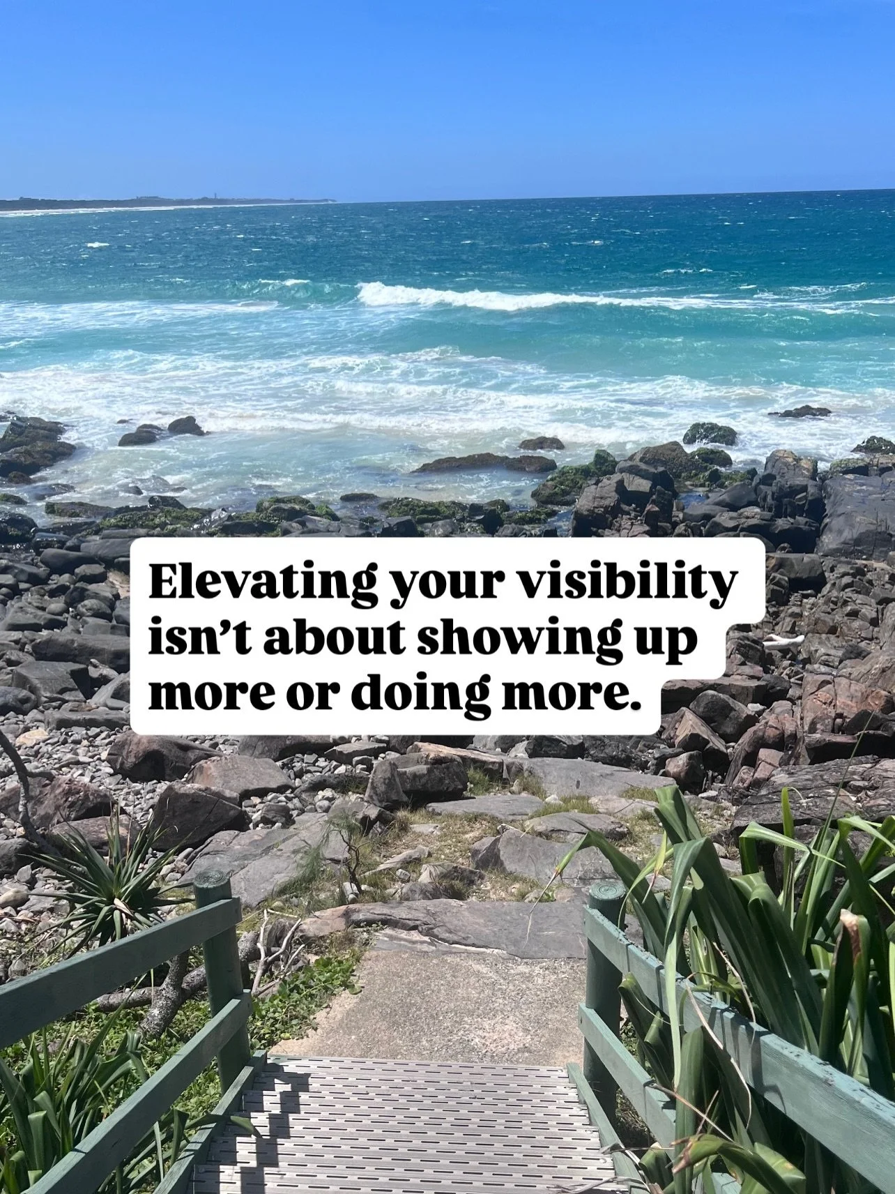 Elevating your visibility starts within. It starts with you.

📌Save this post as a reminder and come back to it when you need it. 
 
 
 
 
 
 
 
 
 
 

#visibilitycoach
#sydneyvisibilitycoach
#humandesigncoach
#sydneyhumandesigncoach
#humandesignrea