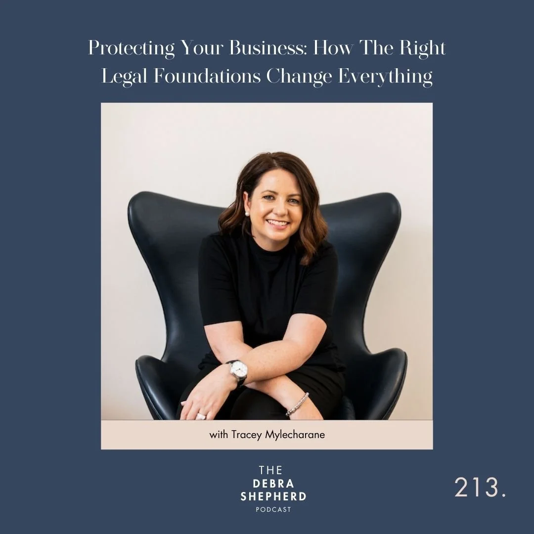 Protecting Your Business: How the Right Legal Foundations Change Everything with Tracey Mylecharane