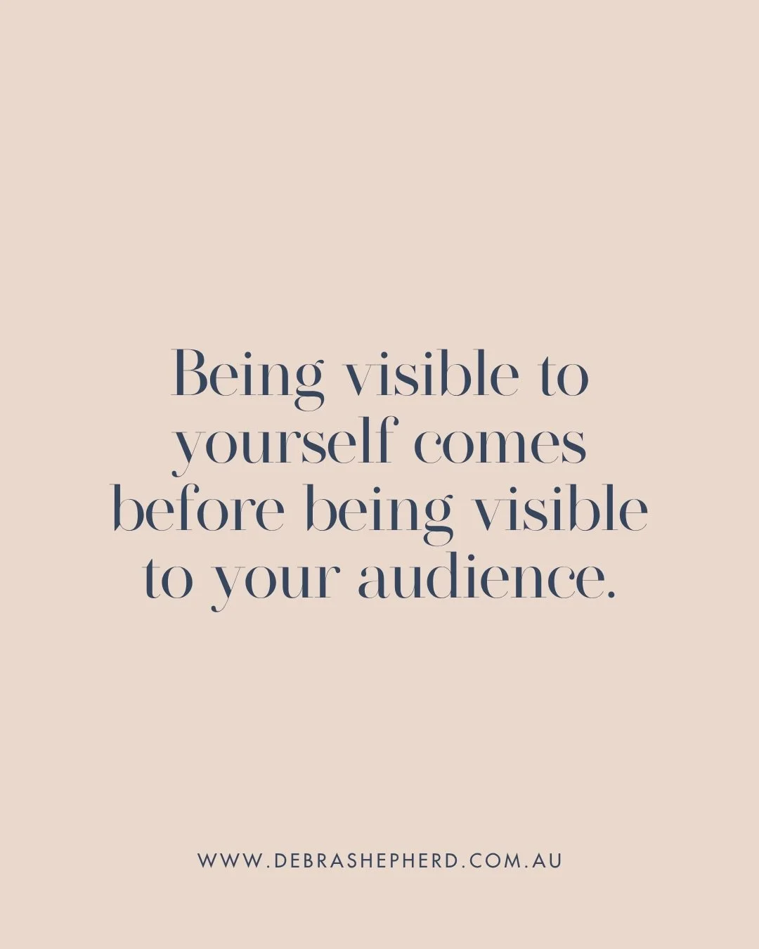 Self-awareness, connection, alignment and self-trust are paramount if you want to communicate meaningfully, elevate your visibility and build your profile and presence.

What I&rsquo;ve come to understand, through decades of this work is that the peo