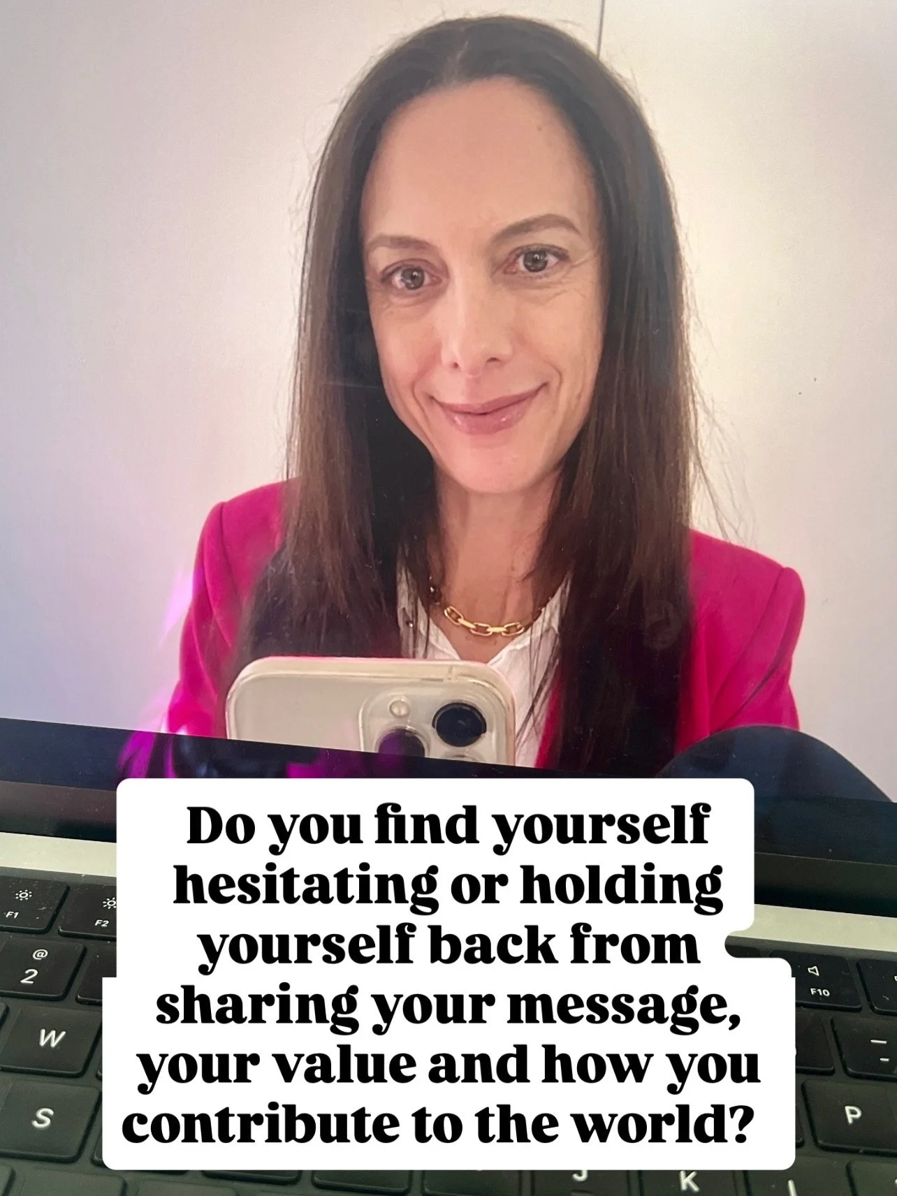 Are you holding yourself back?

Self-trust, belief, courage, confidence,&nbsp;clarity&nbsp;and mindset play a role when it comes to elevating your visibility, but one thing that&rsquo;s often overlooked is connection.&nbsp;&nbsp;
&nbsp;
Connection to