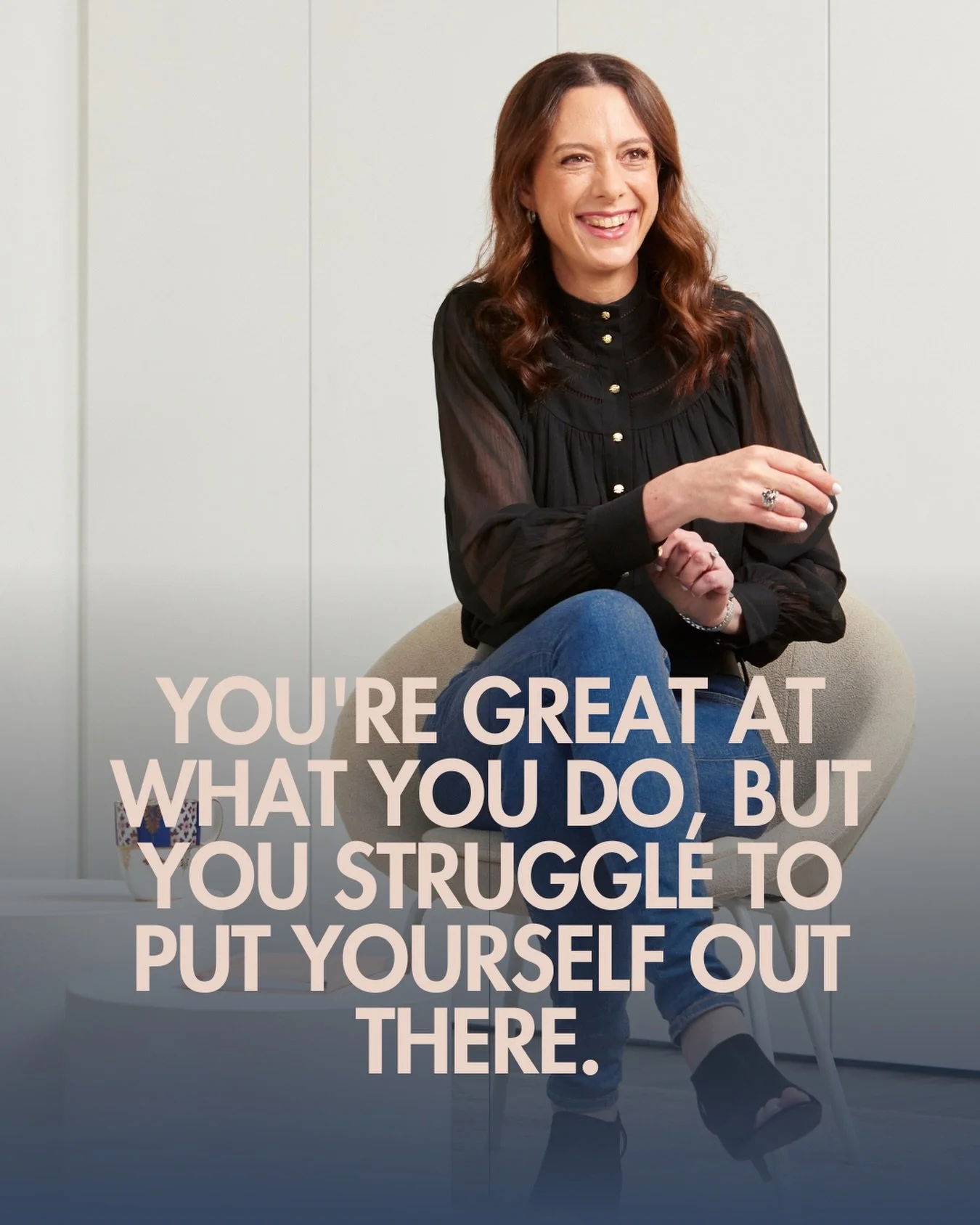 I don&rsquo;t know who needs to hear this&hellip;&nbsp;
&nbsp;
You&rsquo;re great at what you do, but you struggle to put yourself out there.&nbsp;
&nbsp;
Comparison.

Worrying about what other people will think.&nbsp;

Feeling overwhelmed by all the